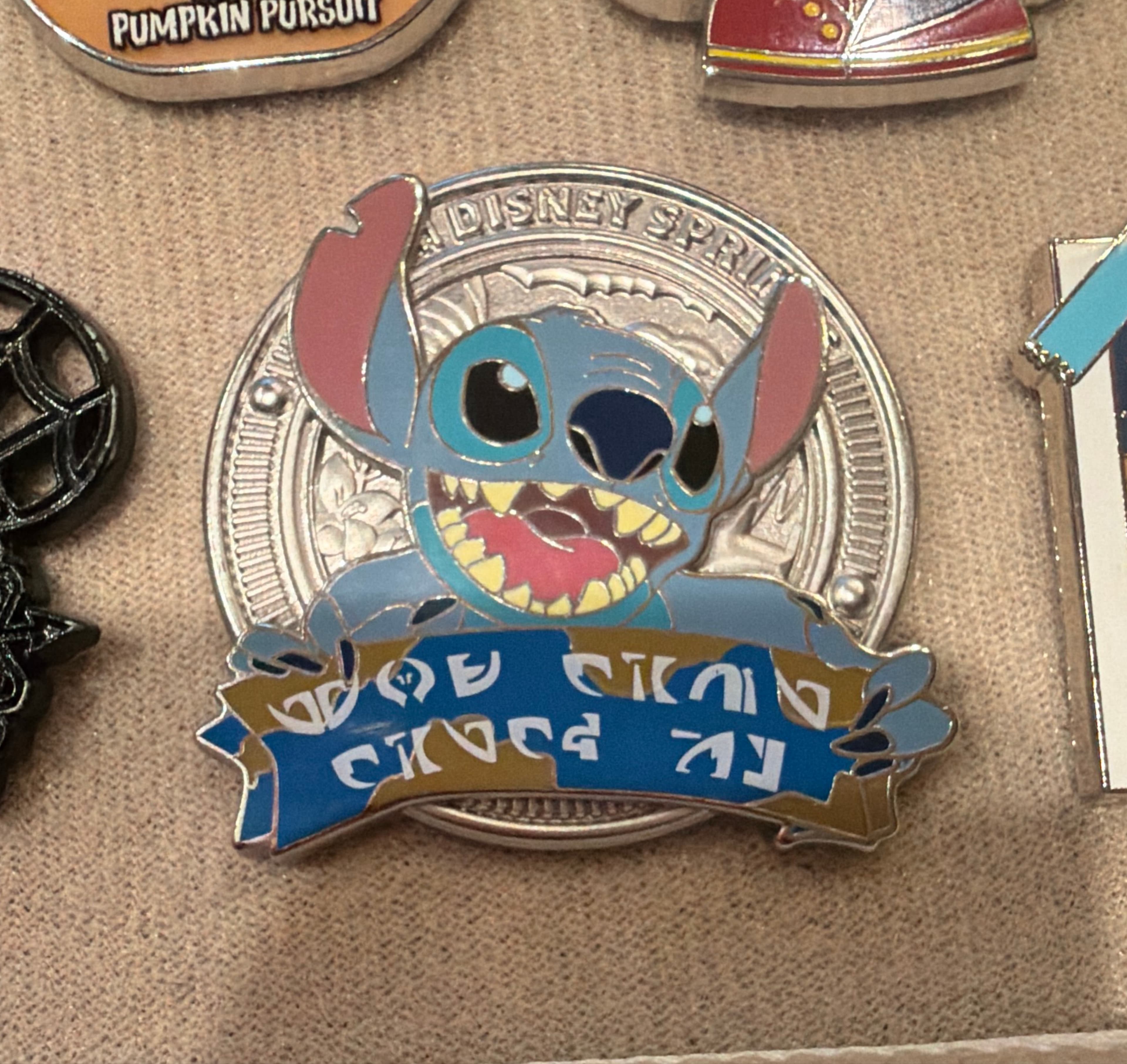 Stitch - Disney Springs - Catch Me If You Can - Cancelled Scavenger Hunt Prize front
