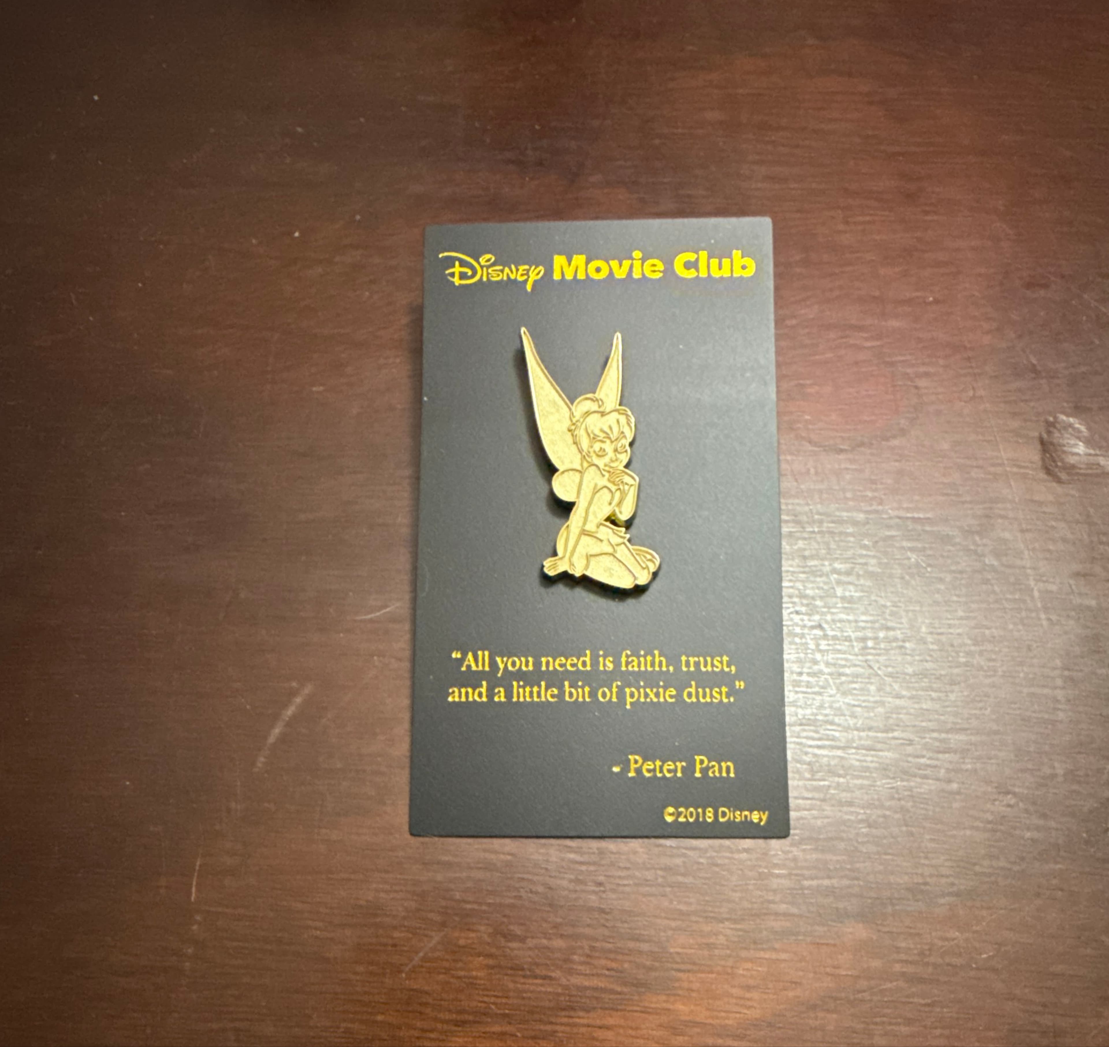 Tinker Bell - Disney Movie Club Exclusive VIP Pin front
