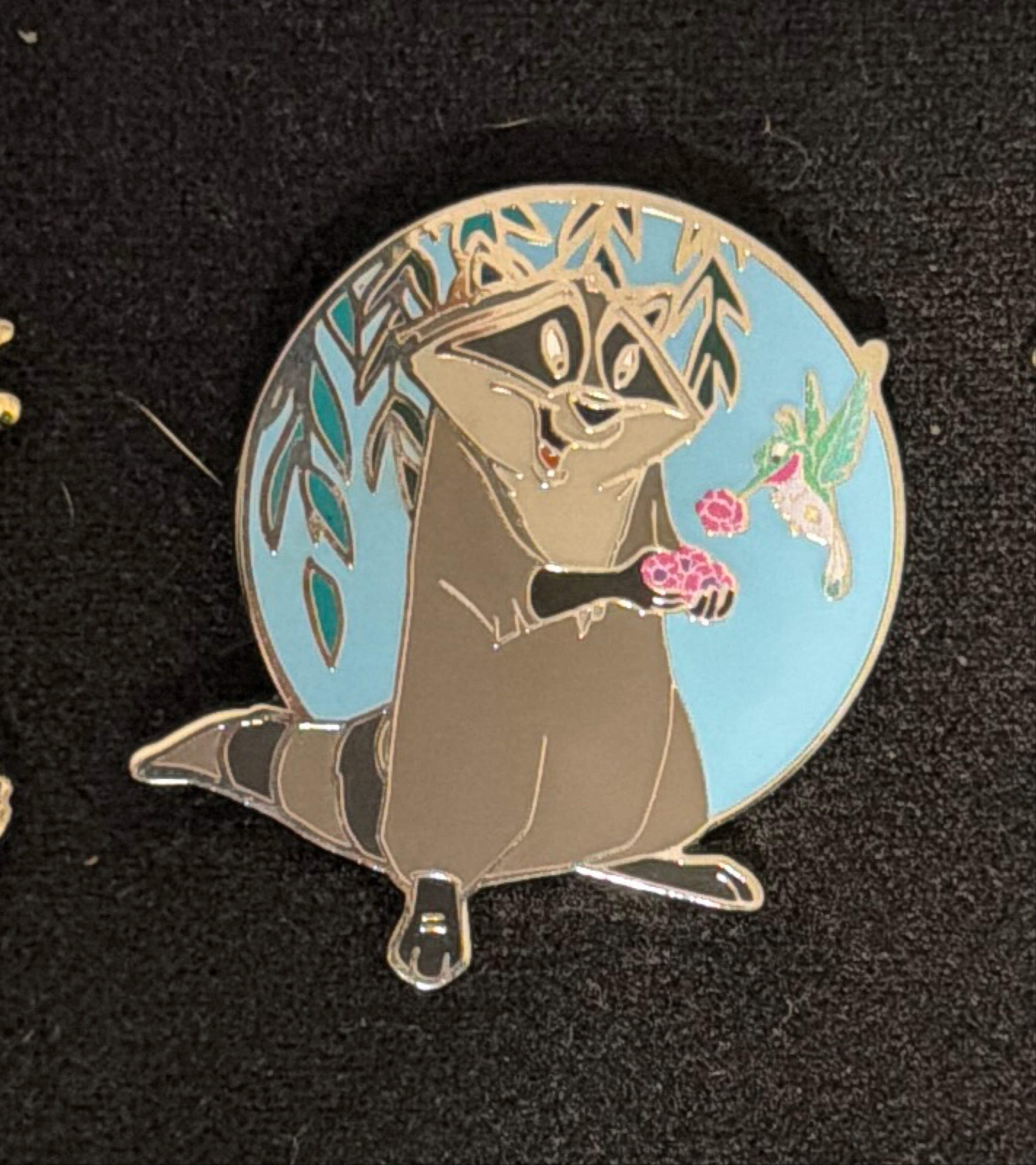 Meeko and Flit with Berries - Pocahontas front