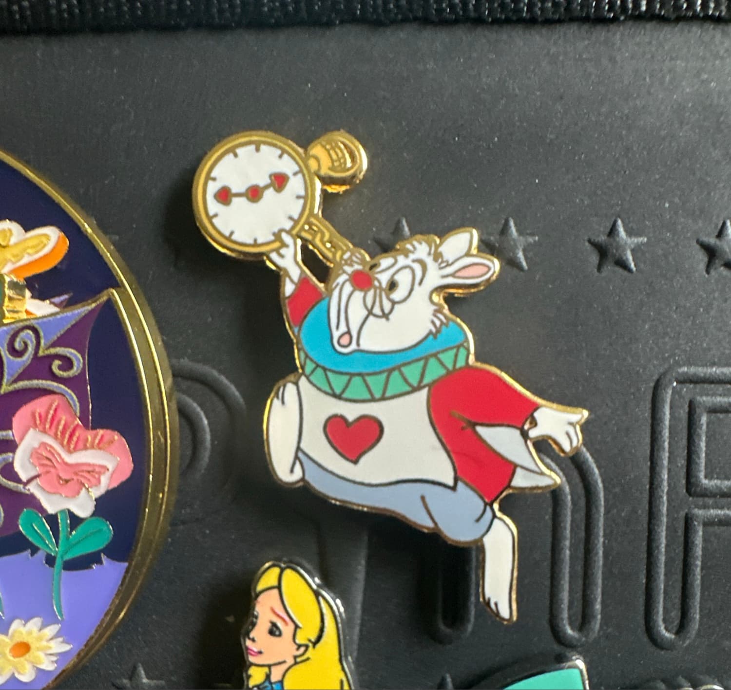 White Rabbit Running with his Pocket Watch front