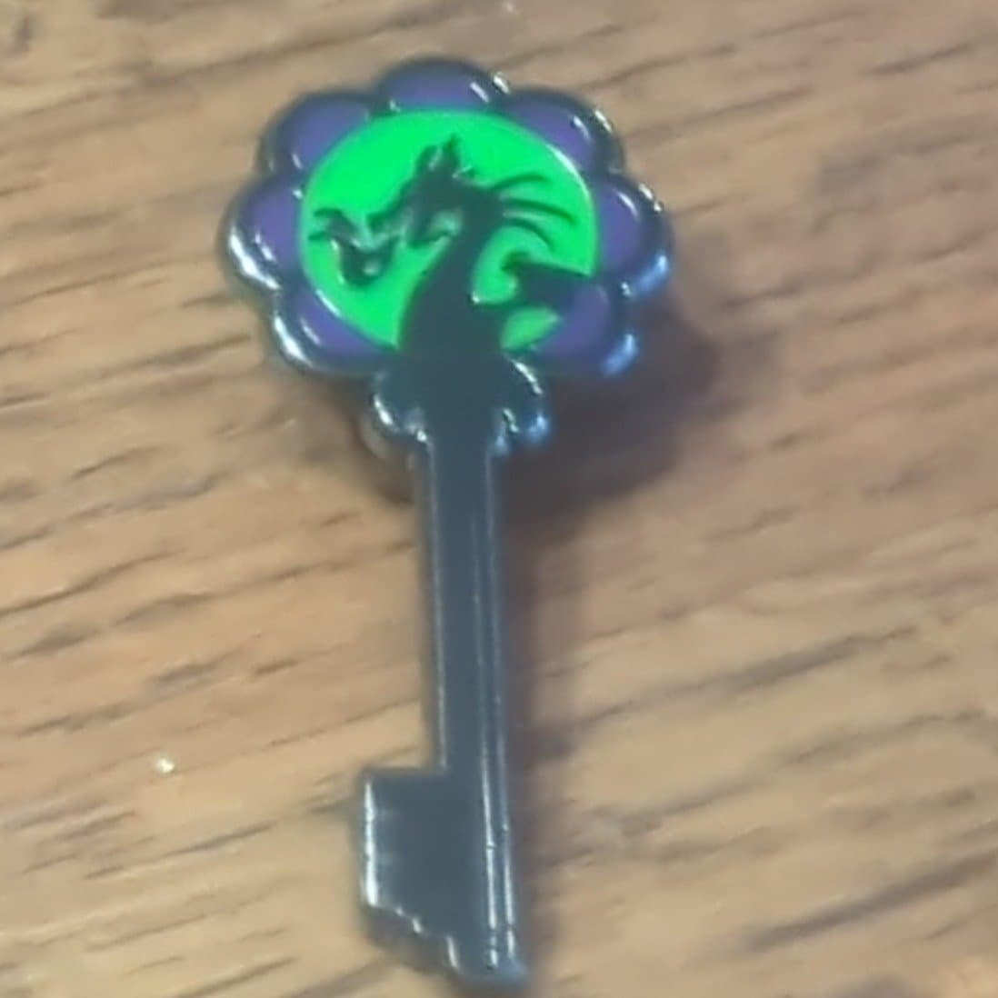 Maleficent Dragon - Unlock the Evil 2023 Monthly Pin Series front