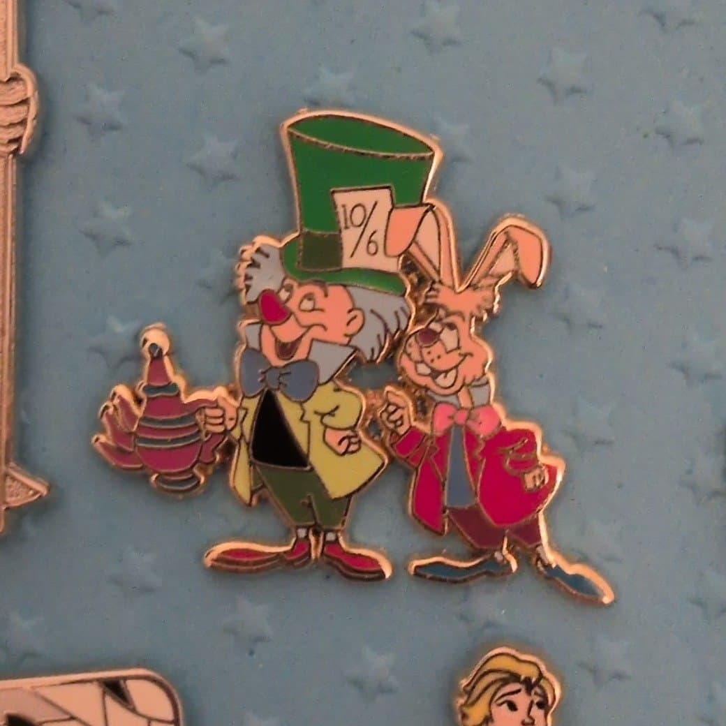 limited edition, mad hatter and merch hair front
