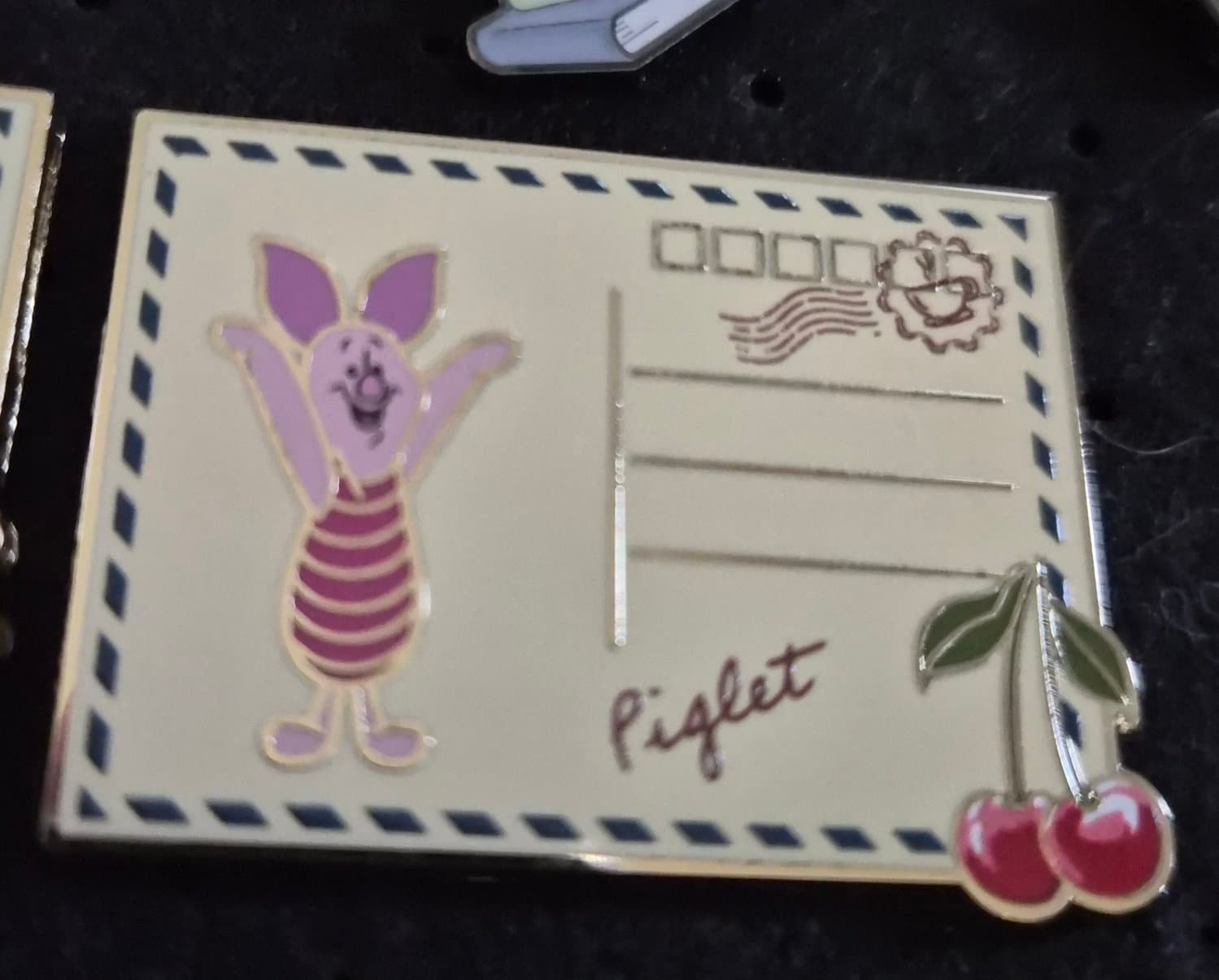 Piglet-D isney Winnie the Pooh Postcards Blind Box Enamel Pin - BoxLunch Exclusive front