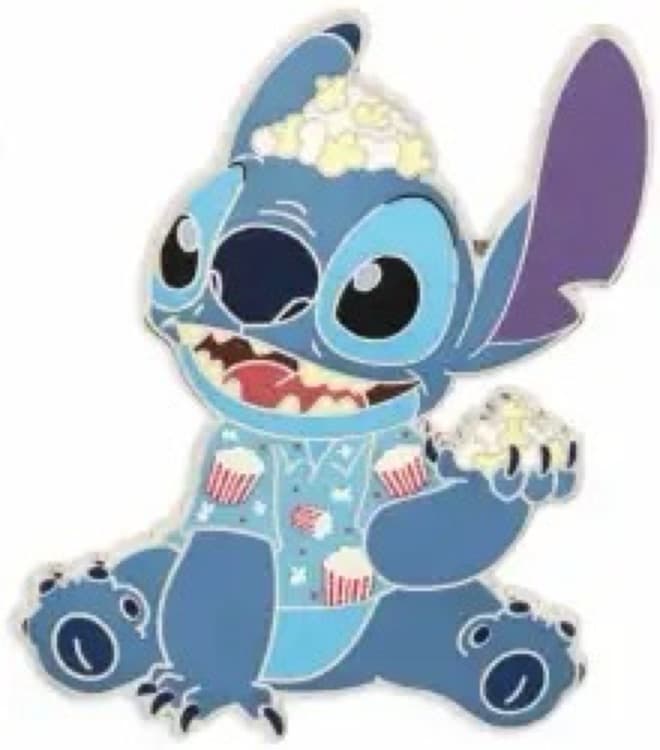 Stitch with Popcorn - Stitch Attacks Snacks front