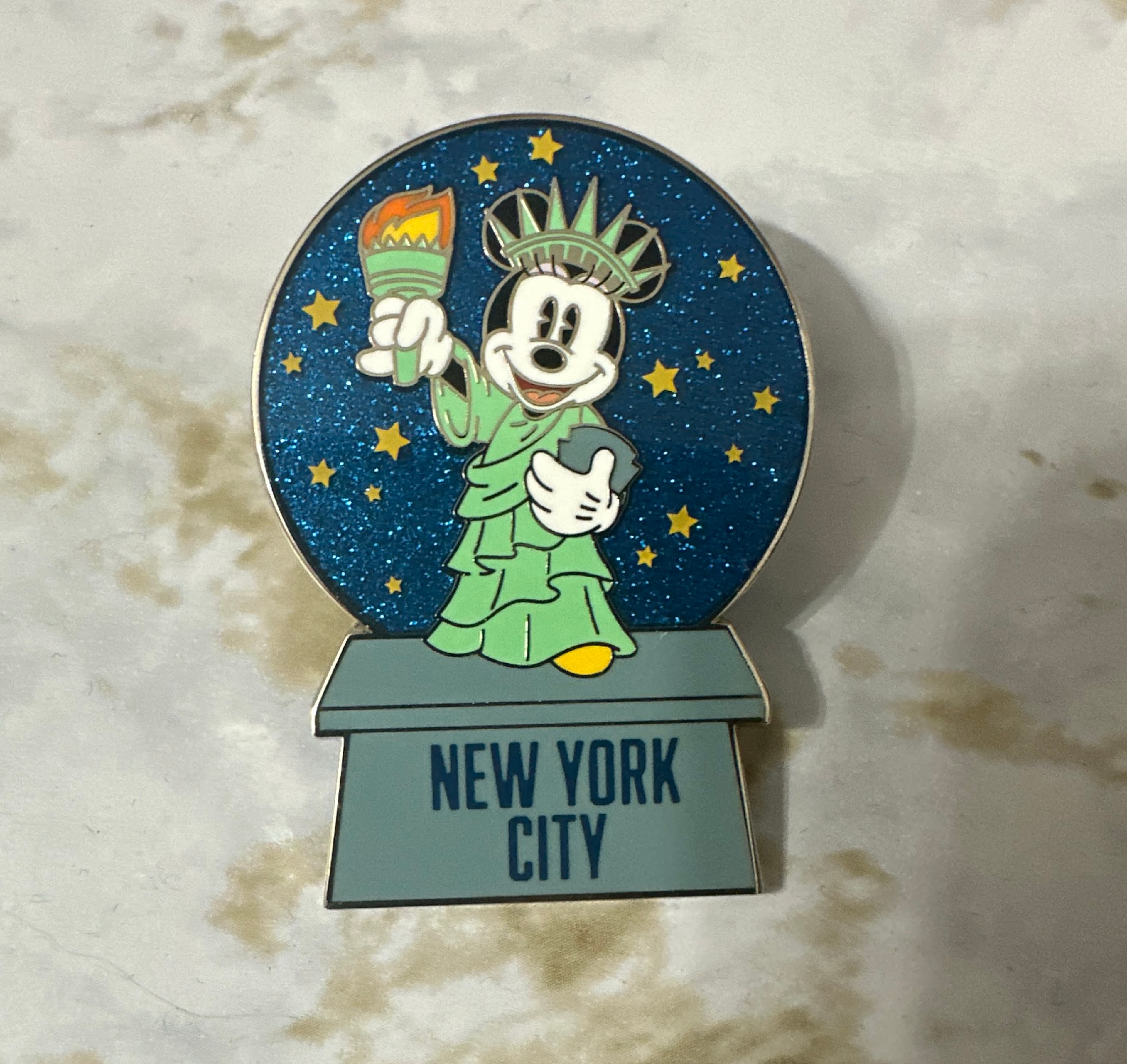 Minnie Mouse as Statue of Liberty - New York City front