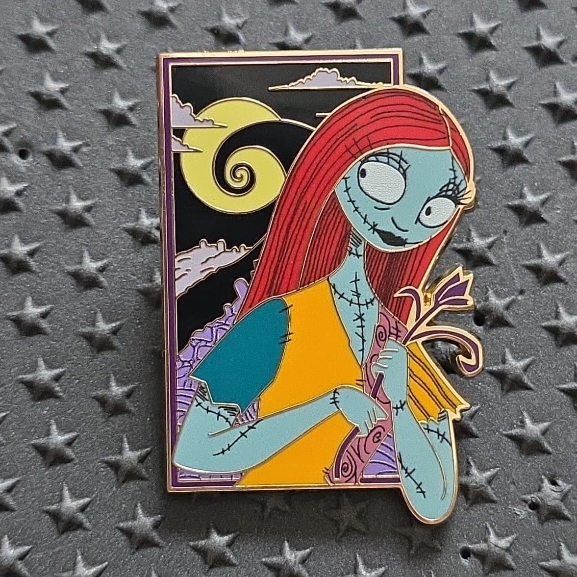 Disney Gold NBC Sally Jumbo Collectible Pin front