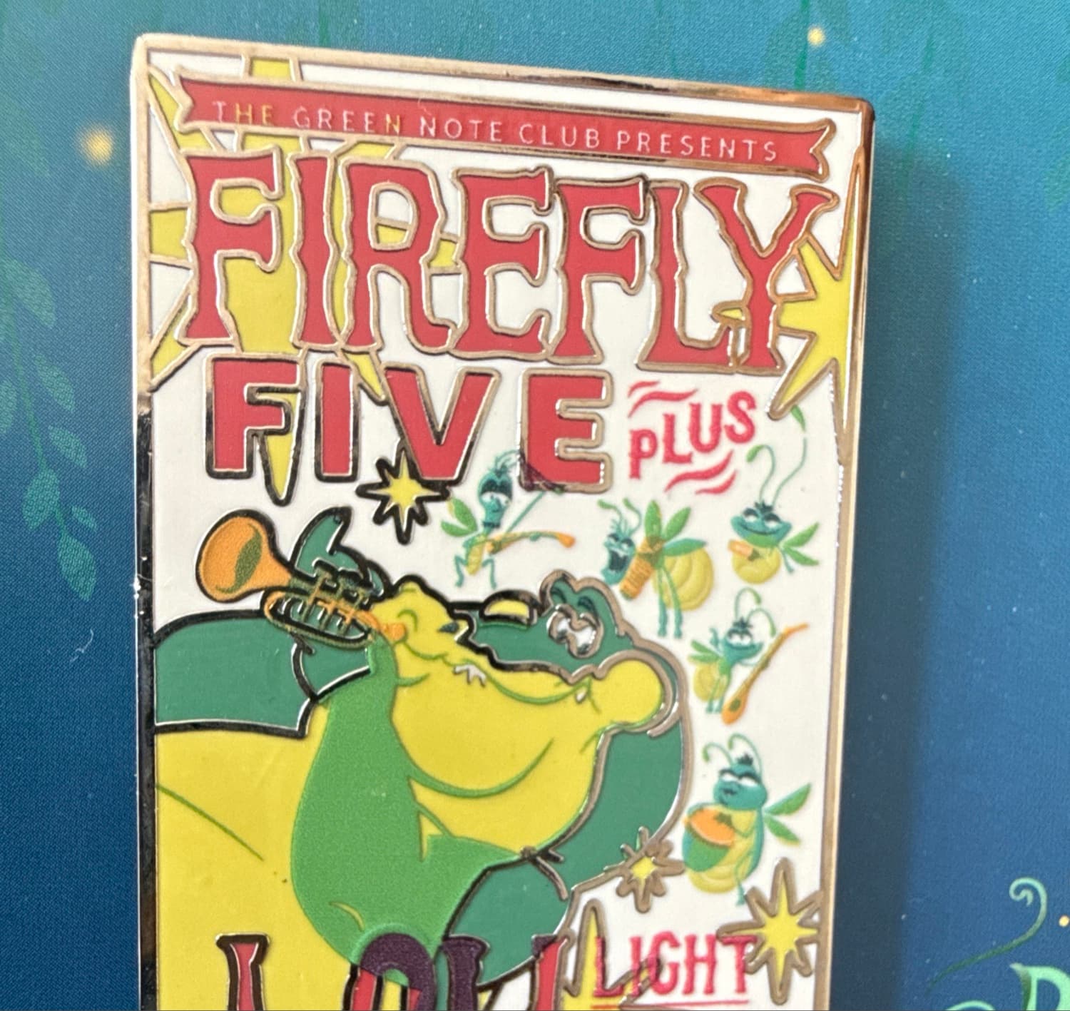 Tiana's Bayou Adventure Carded Set — Firefly Five Plus Lou ONLY front