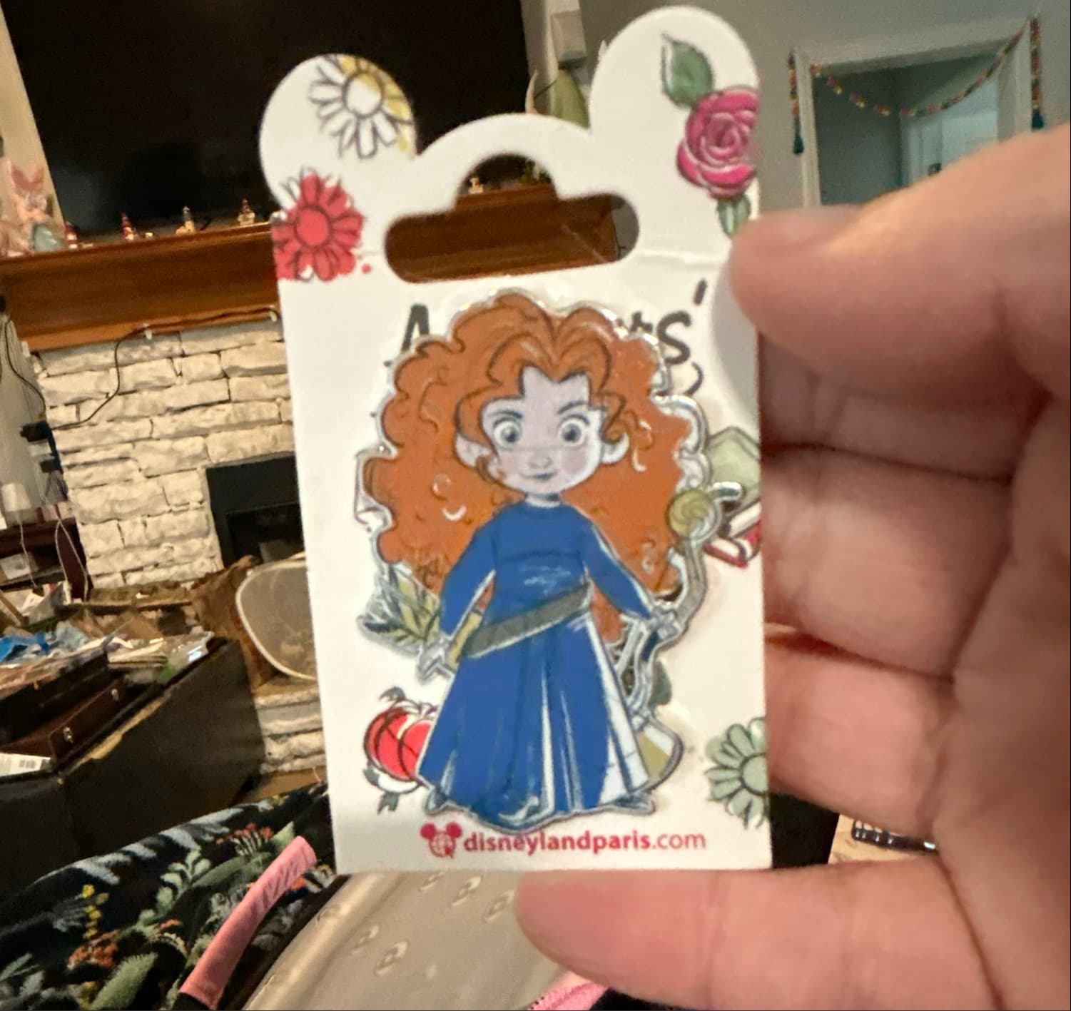 Disney Animators' Merida Brave Archery Pin front