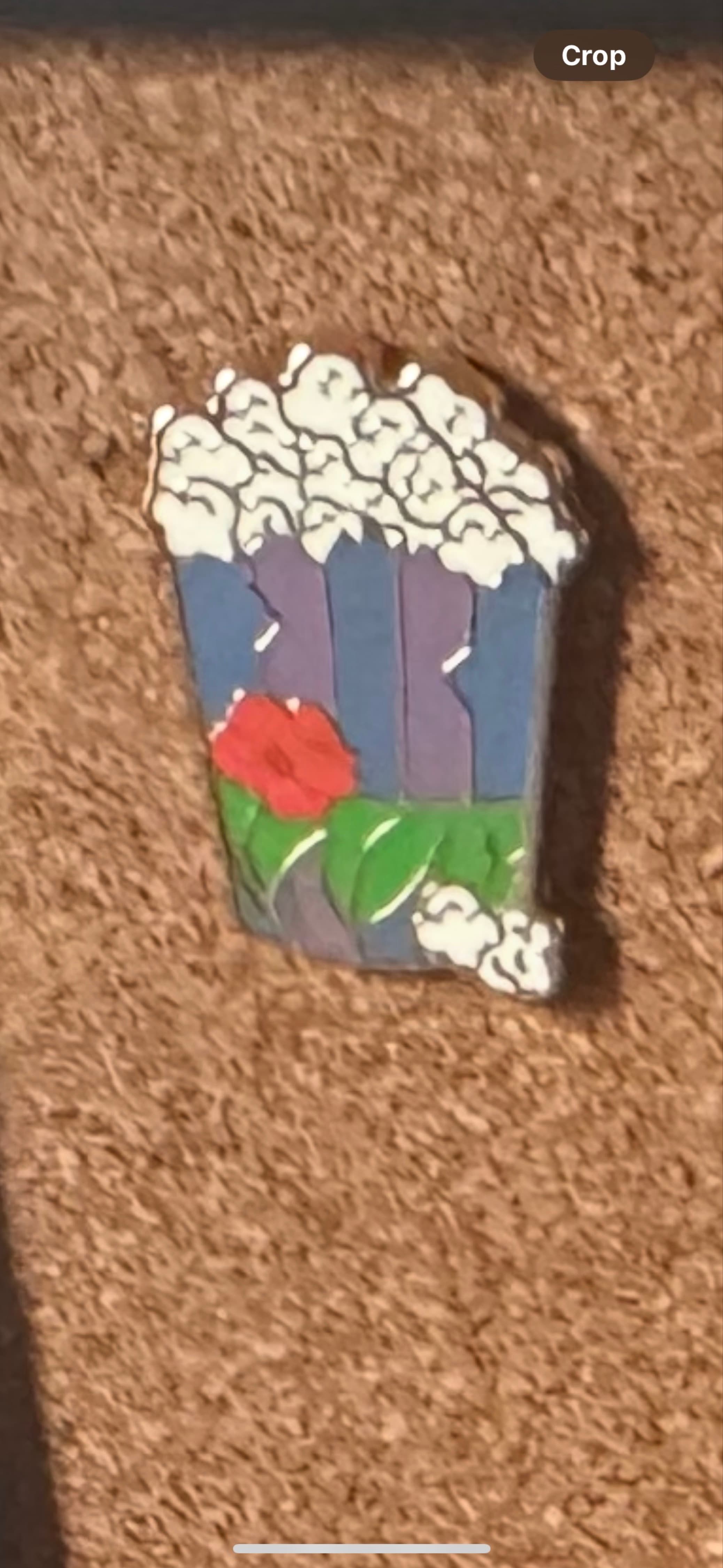 Stitch Popcorn Bucket Pin front