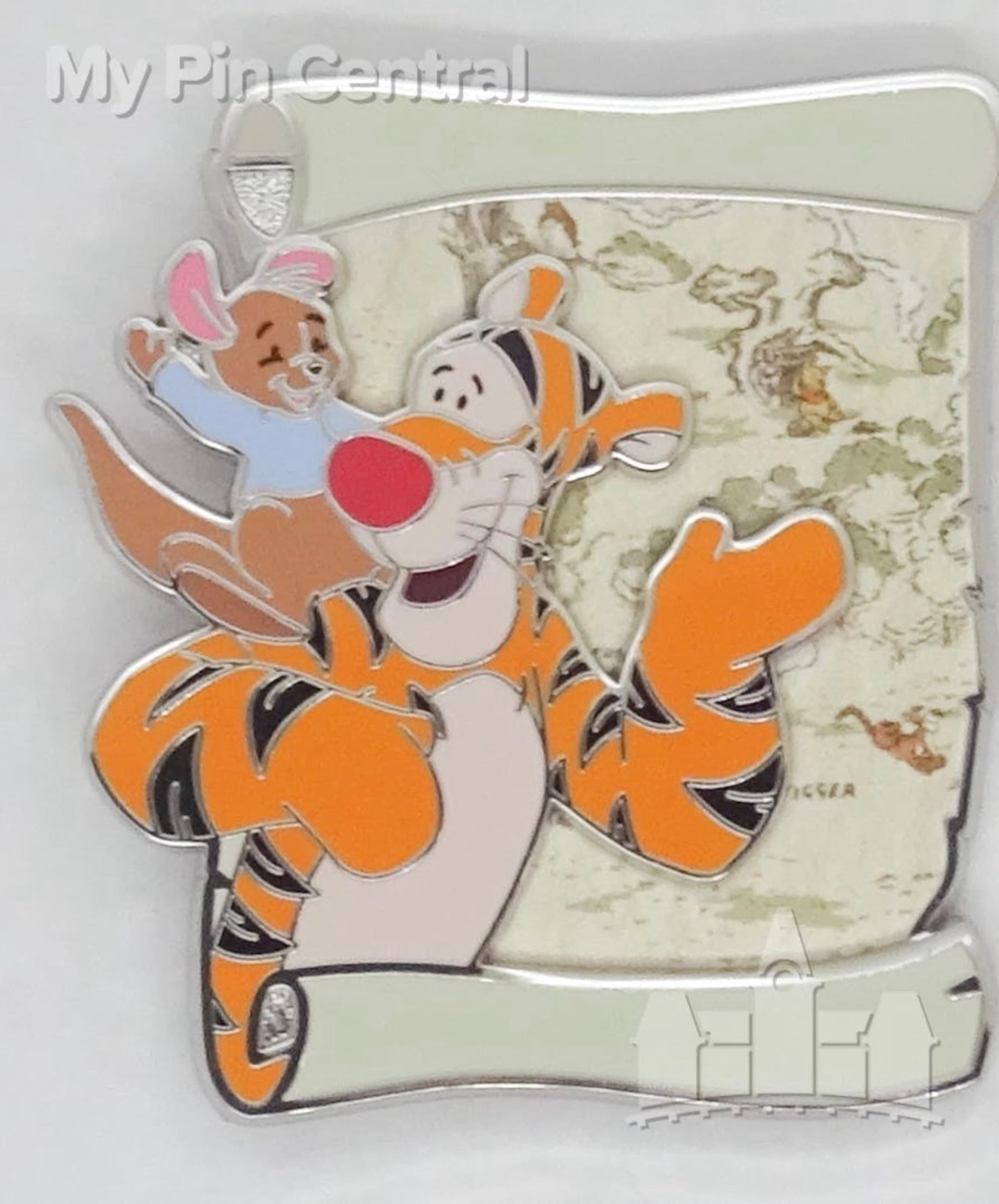 Tigger and Roo - Map Scroll front