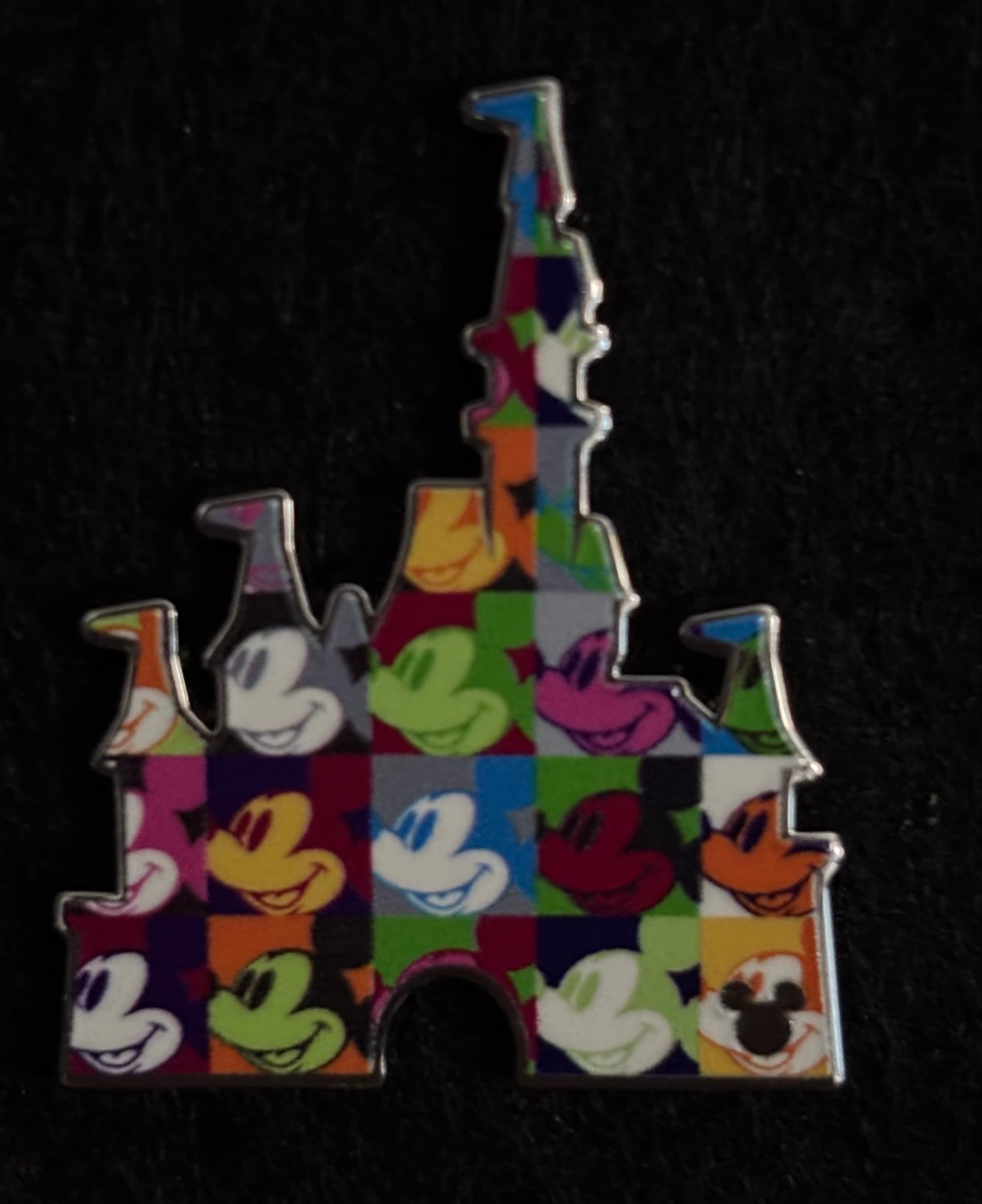 Pop Art Mickey Cinderella Castles front