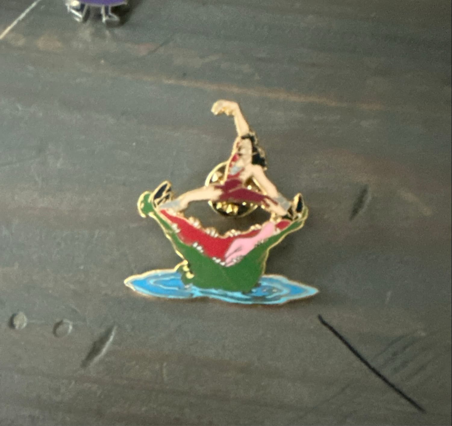 Hook in Tick Tock Crock front