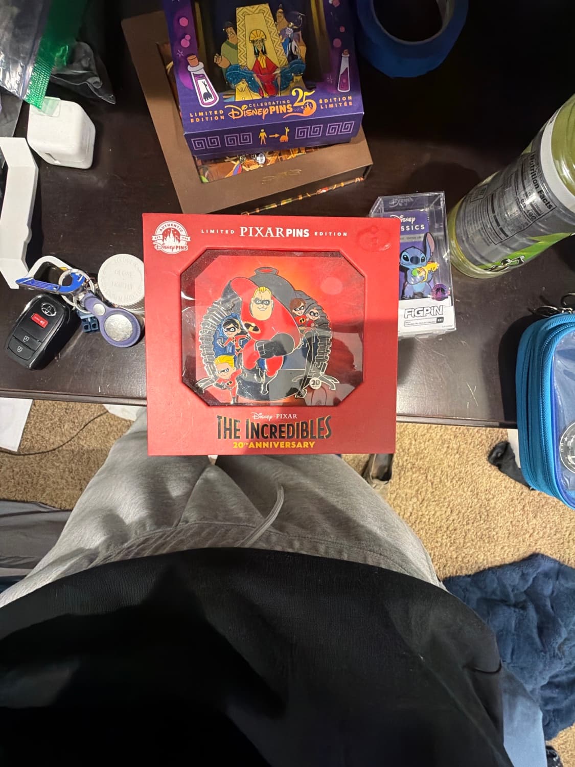 The Incredibles 20th Anniversary Limited Edition Pin front
