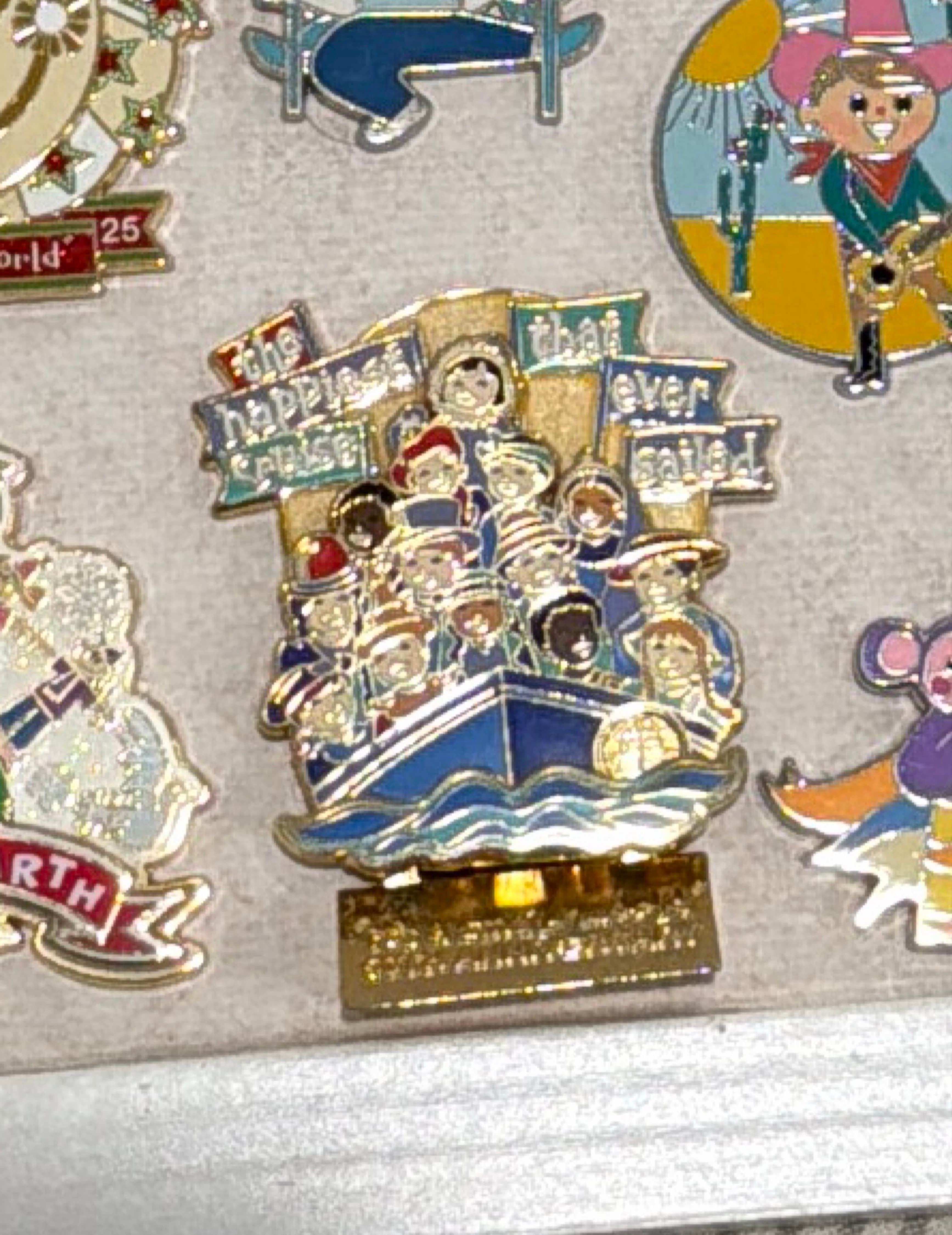 It's a Small World 50th Anniversary - The Happiest Cruise That Ever Sailed Pin front