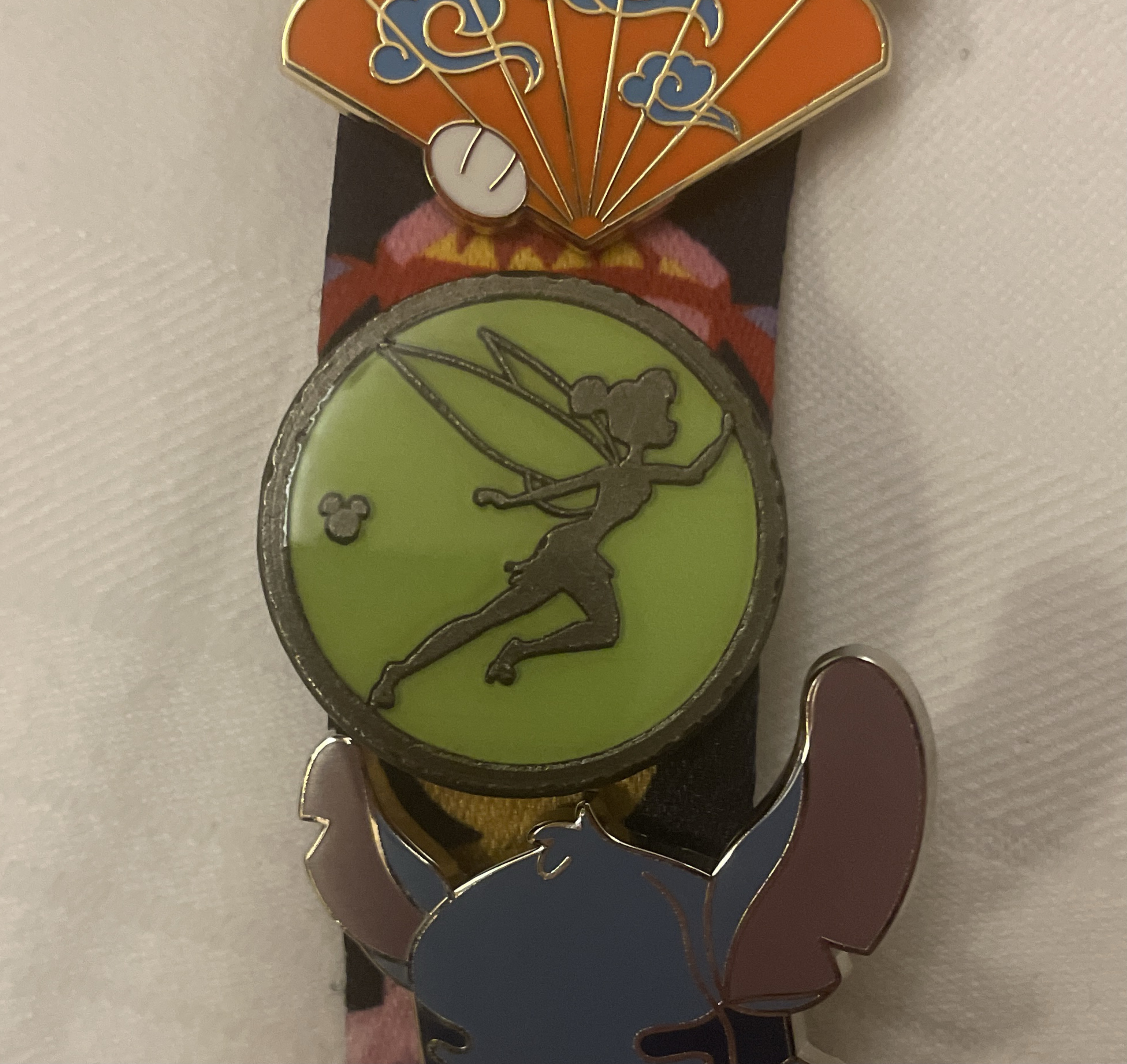 Tinker Bell Silhouette - DLR Hidden Disney 2015: Wave A front