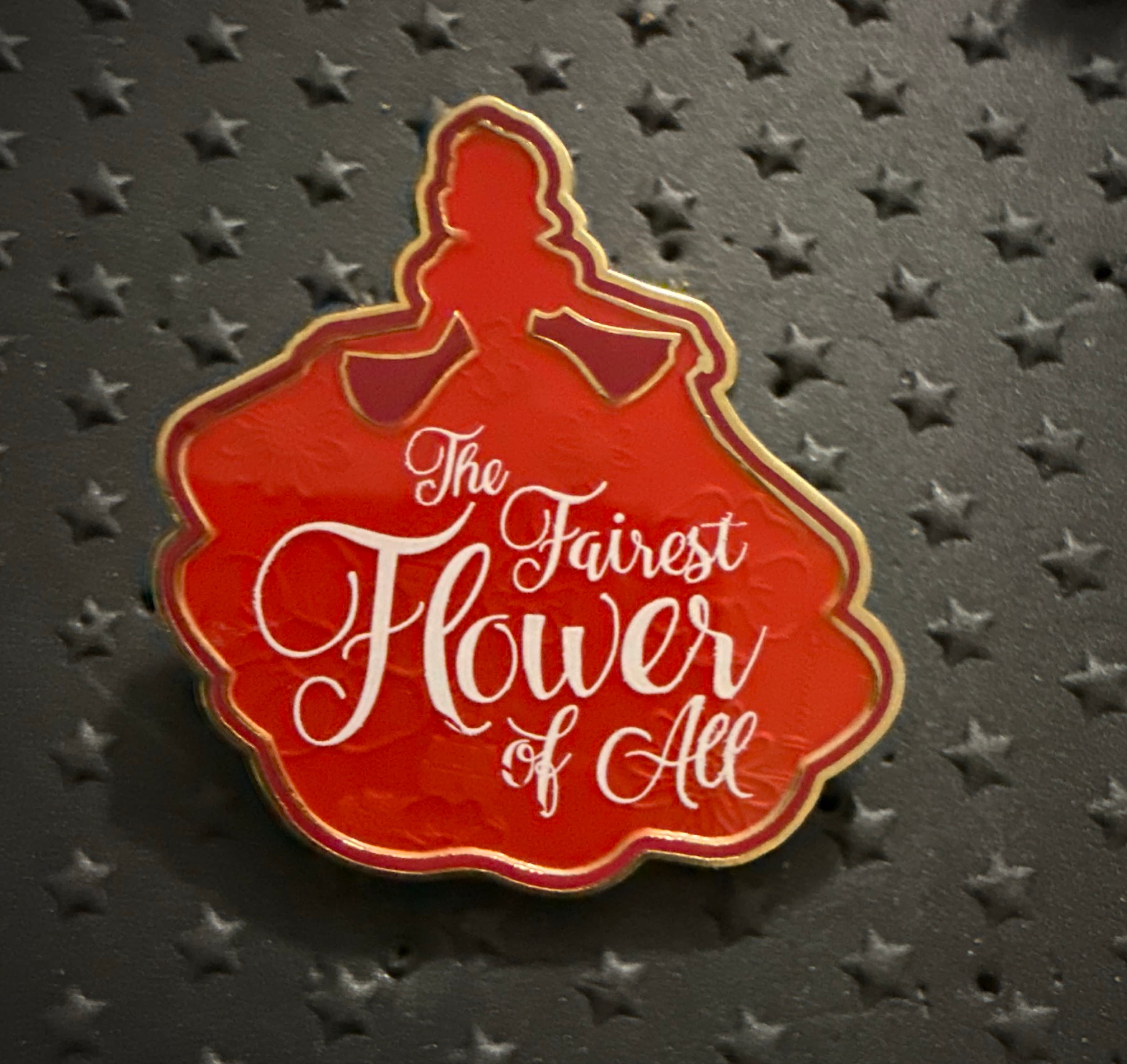 Disney Snow White The Fairest Flower of All Epcot International Flower & Garden Festival 2019 Pin front