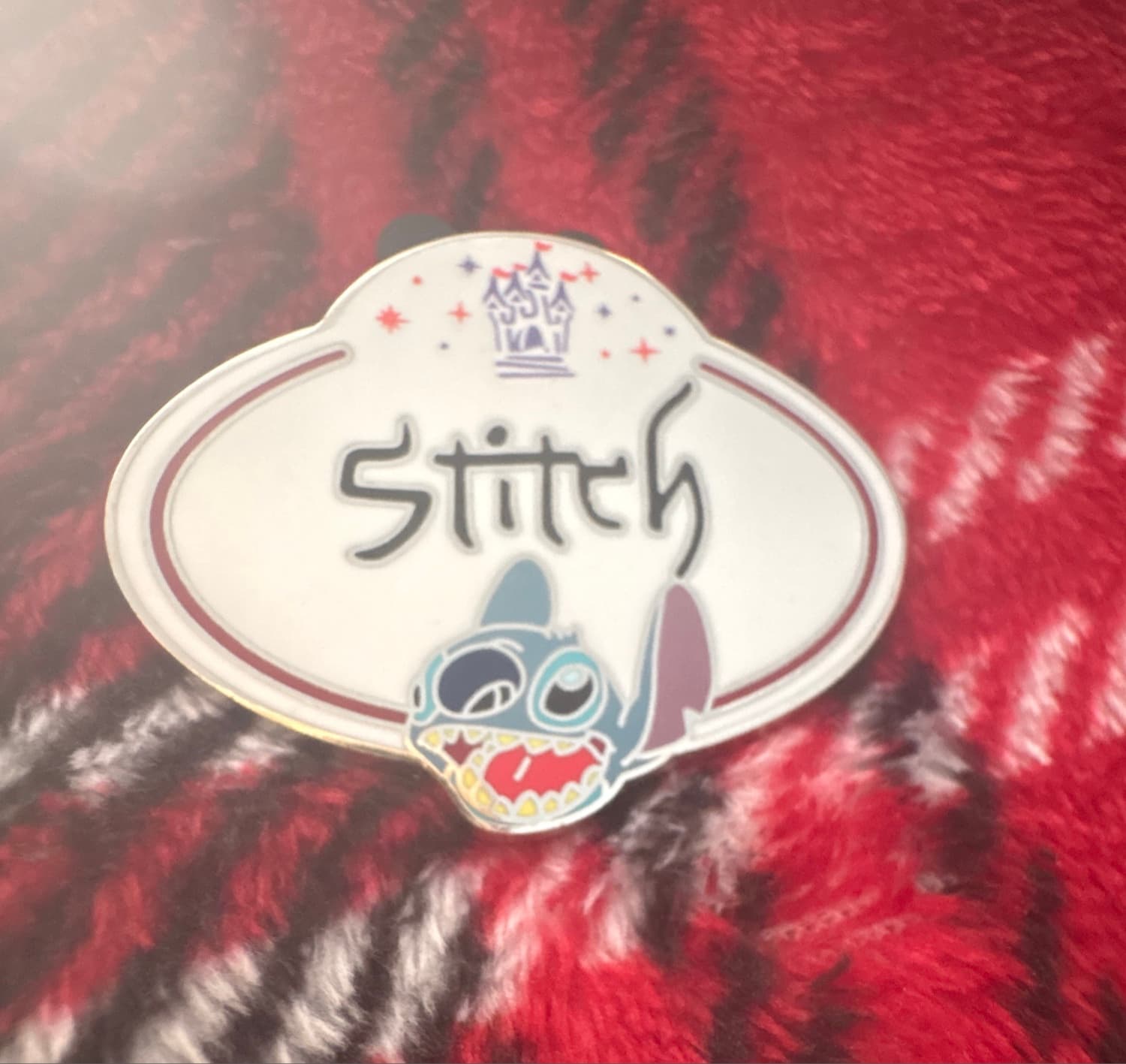 Stitch Cast Name Tag Autograph Hong Kong front
