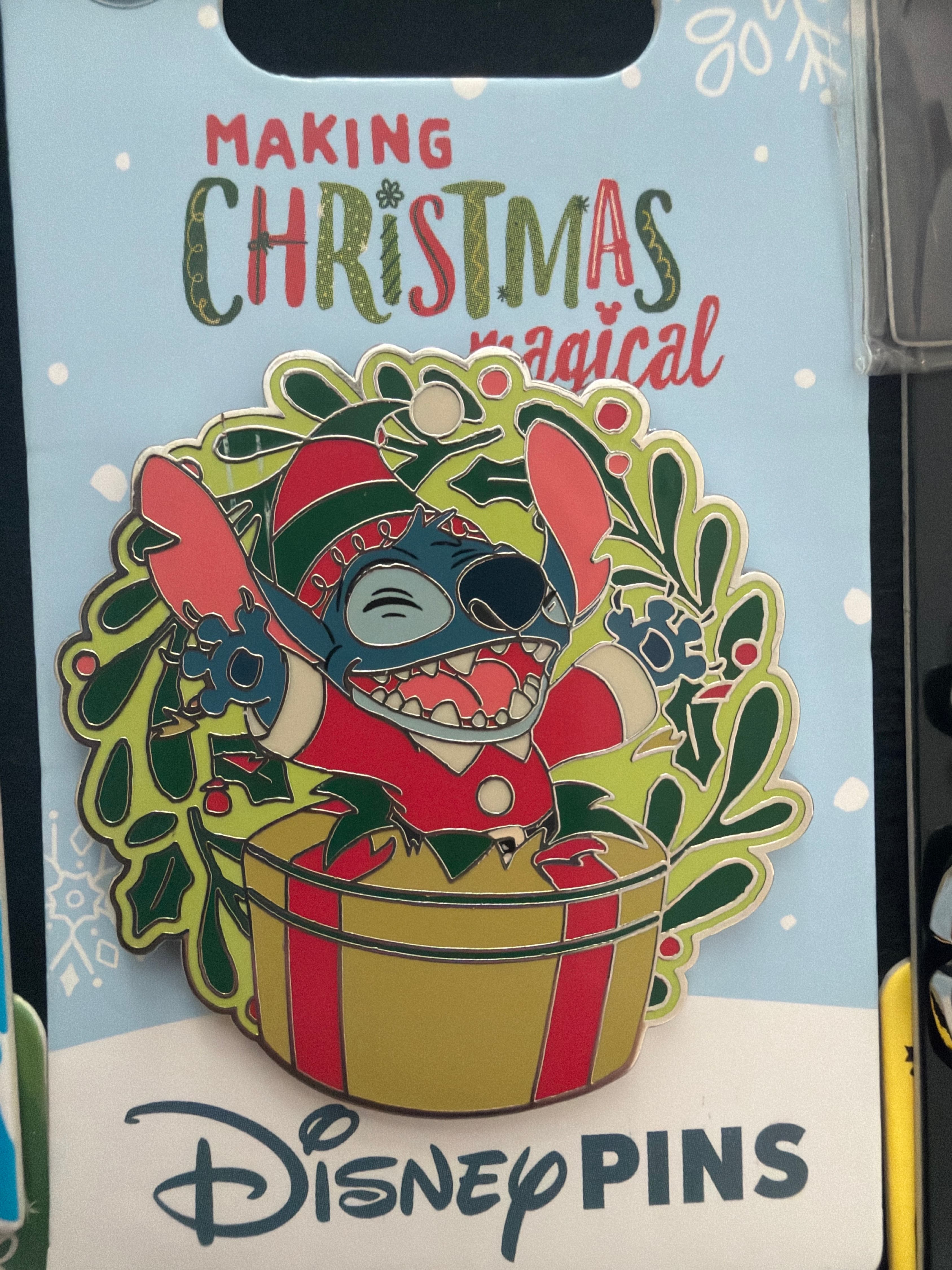 Making Christmas Special Stitch Pin front