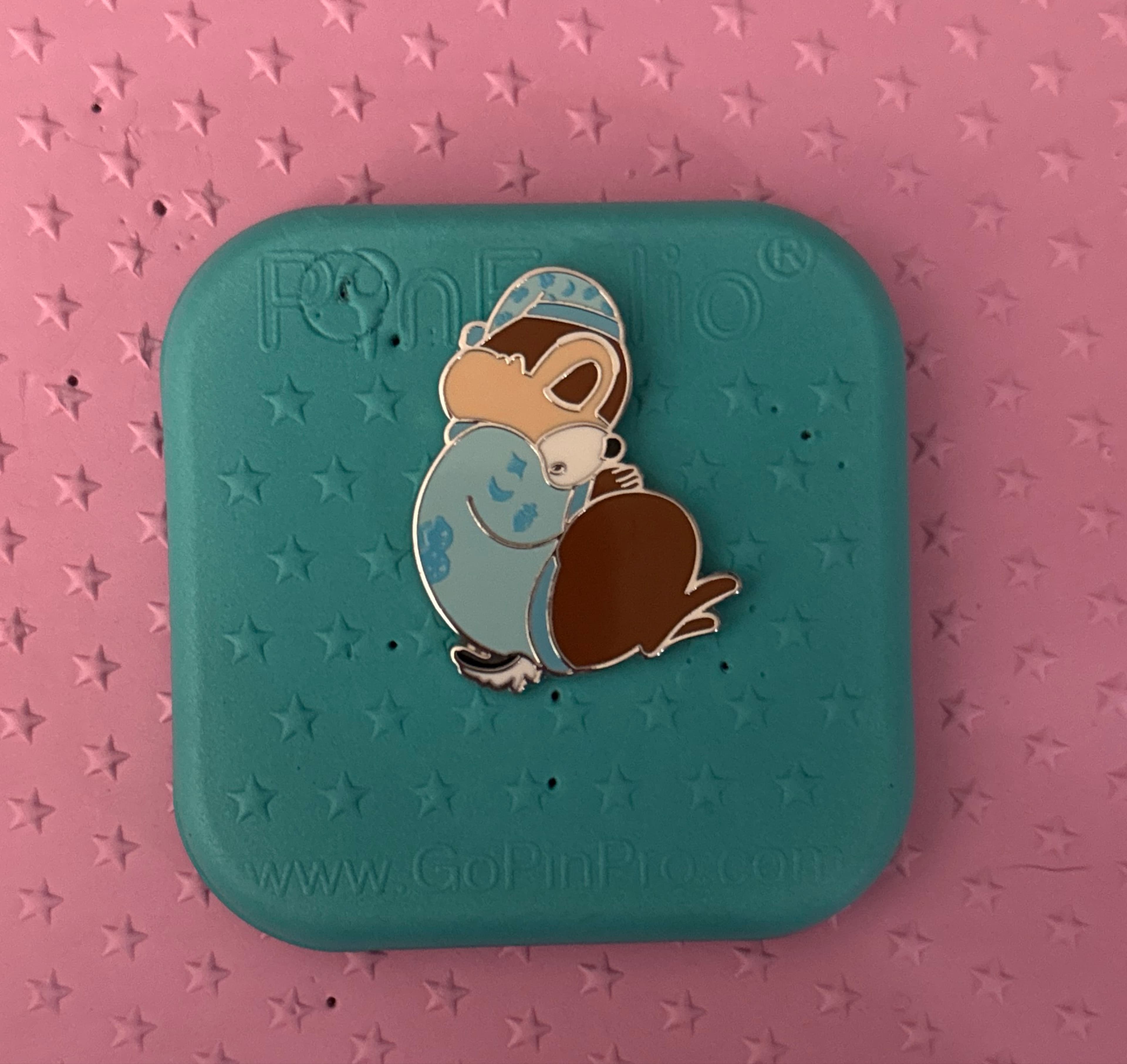 Chip Sleeping in Pajamas - Sleeping Baby Chip 'n Dale Pin Set front