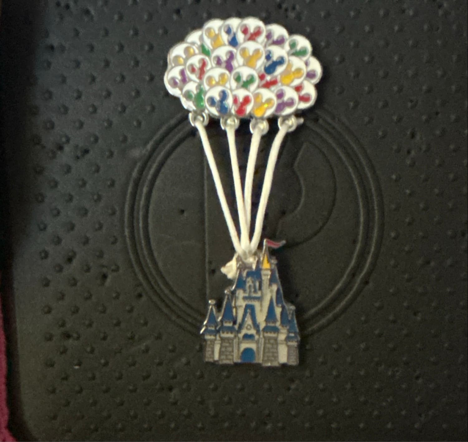 Cinderella's Castle with Mickey Balloons front