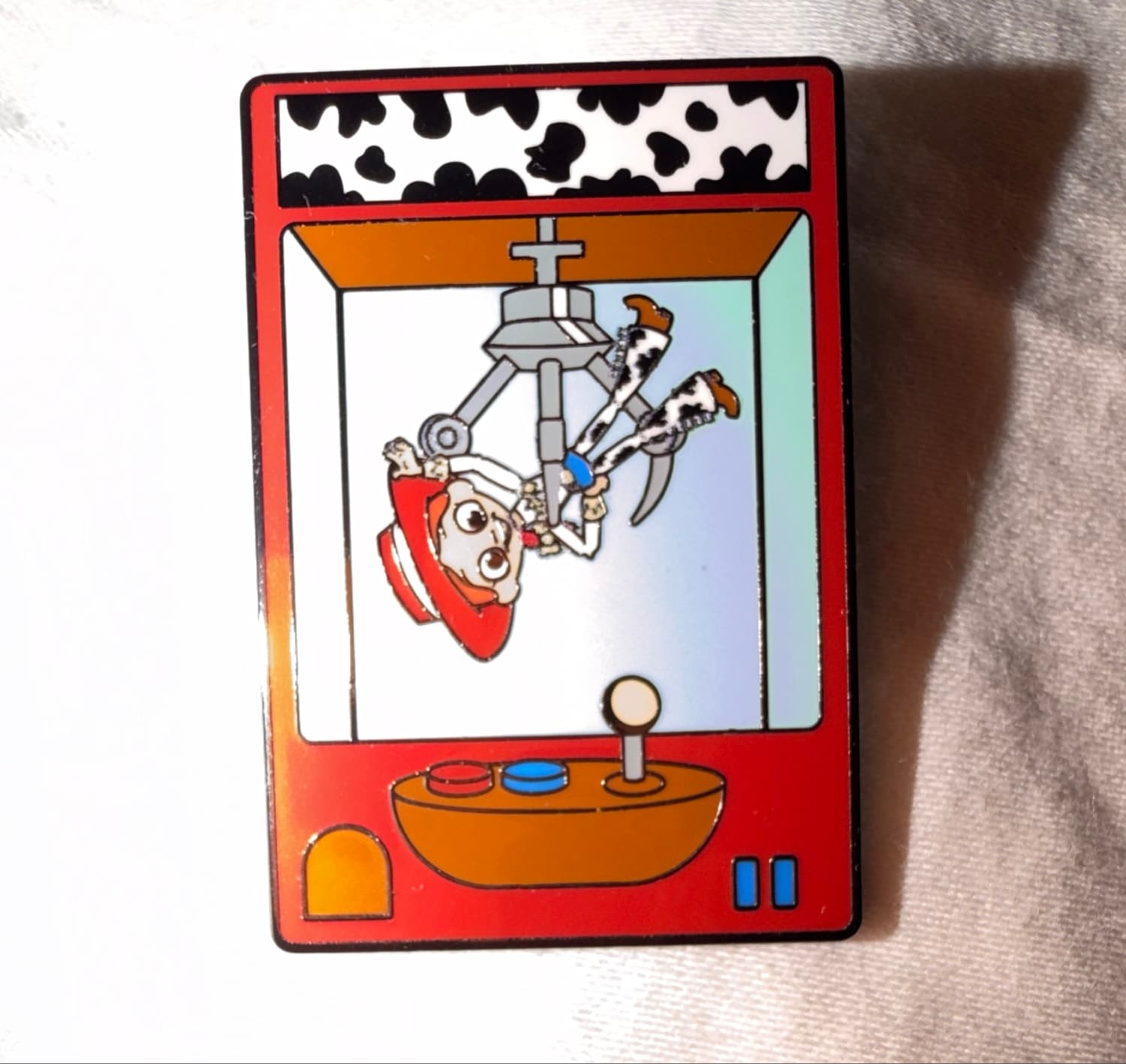 Loungefly Disney Pixar Toy Story Claw Machine Blind Box Pin JESSIE front