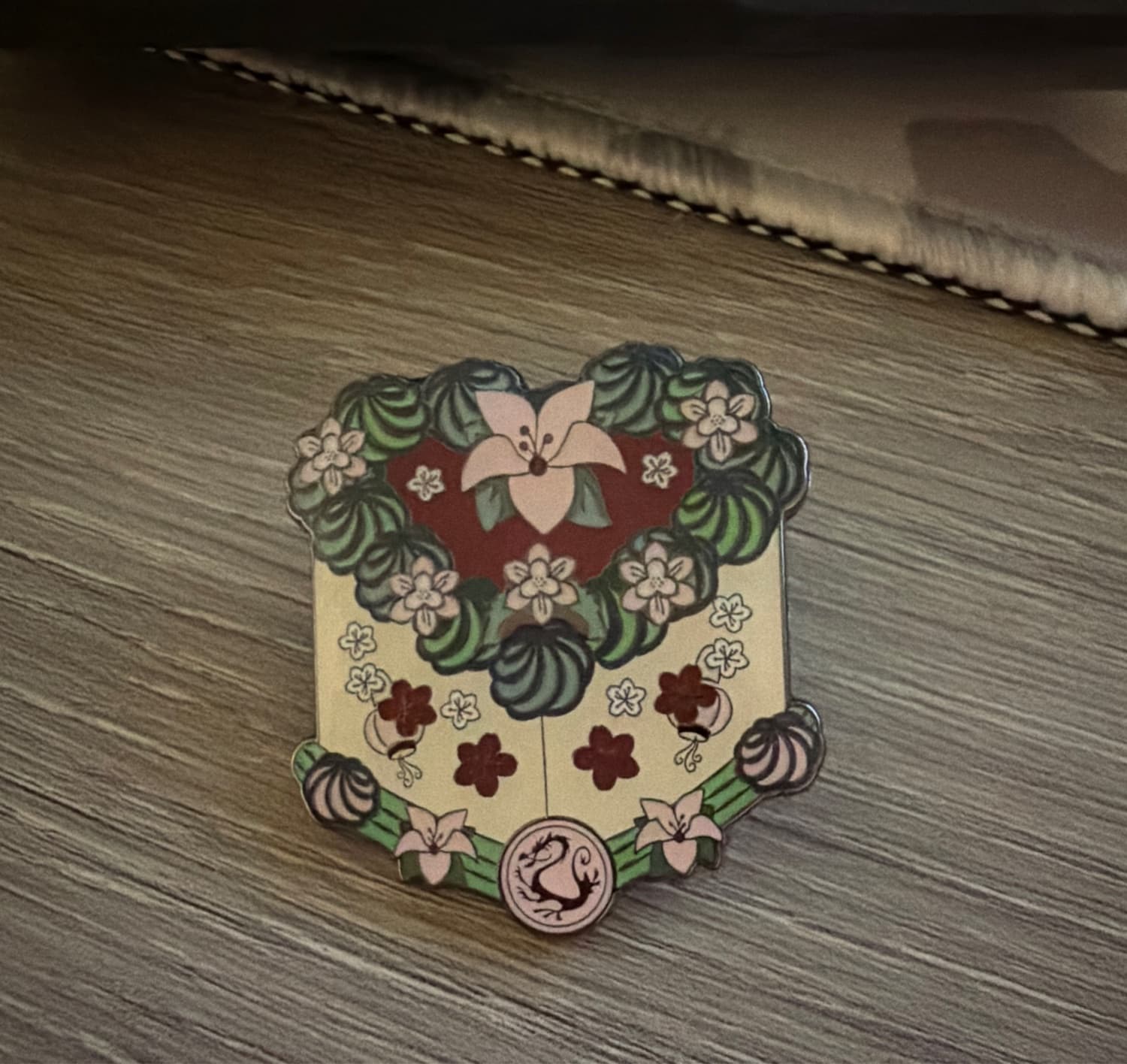 Mulan Vintage Cake Mystery Series Pin front