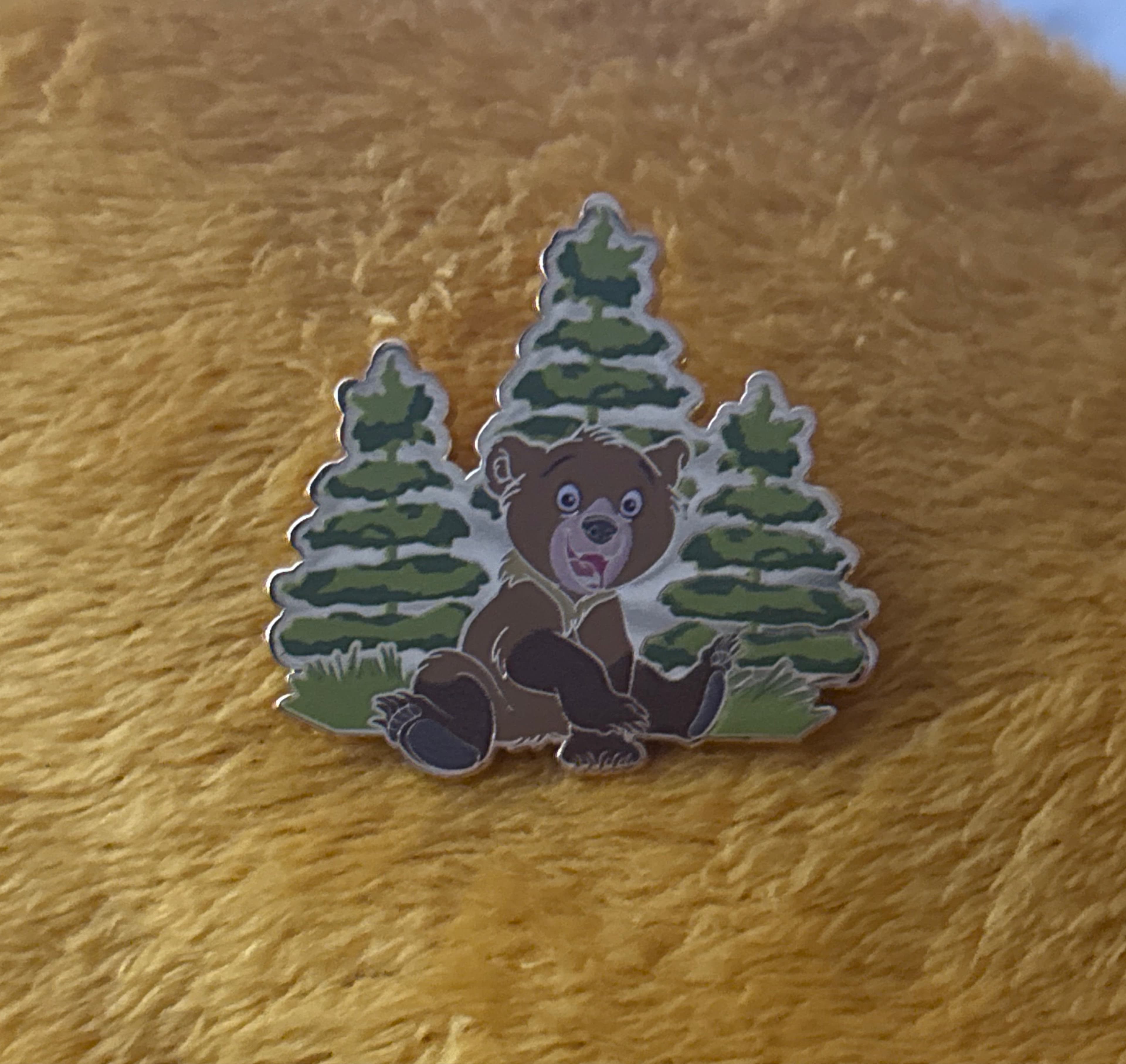 Koda Sitting with Trees - Brother Bear front