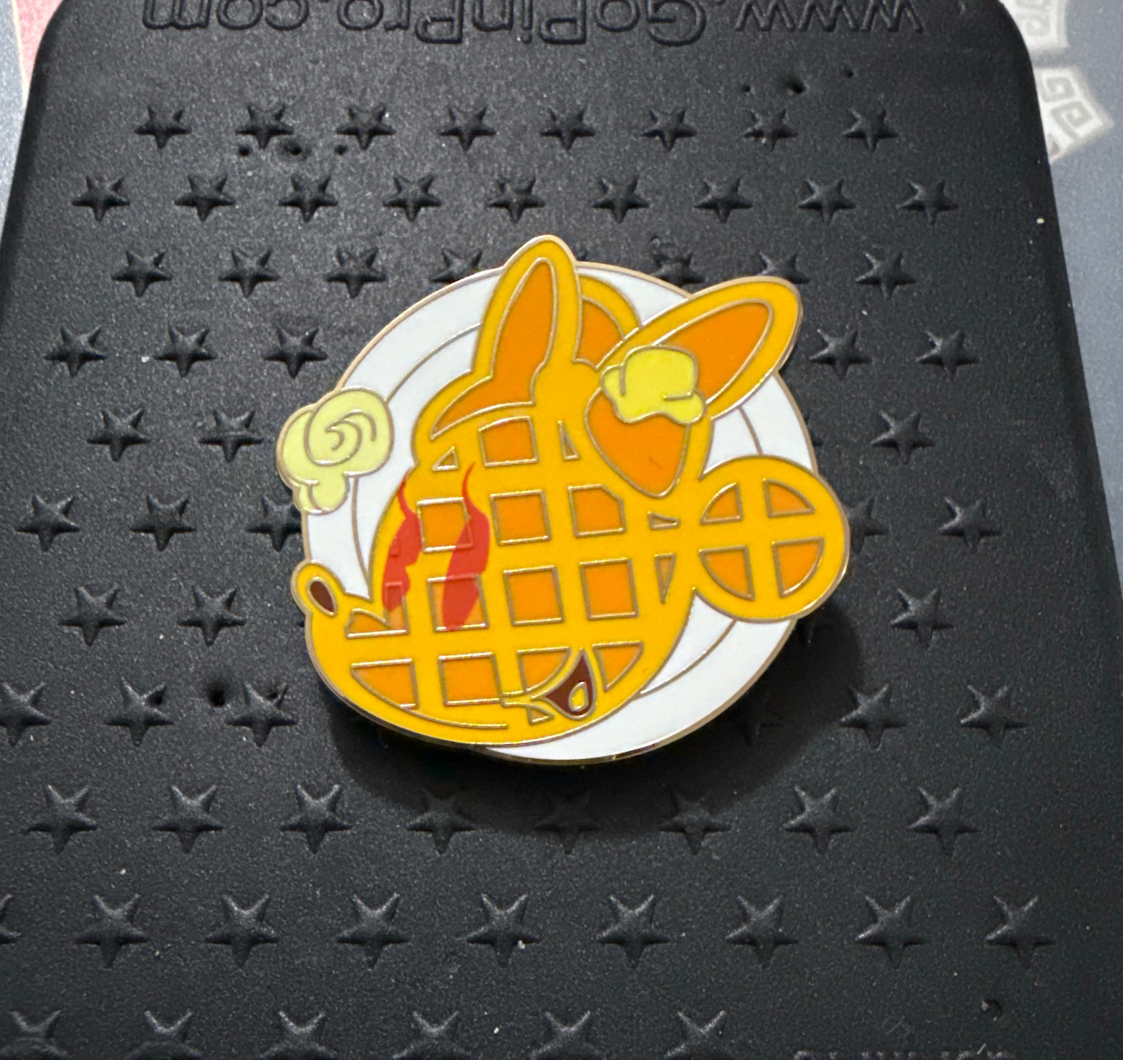 Mickey Mouse Waffle - Whimsical Waffles Mystery Pin front