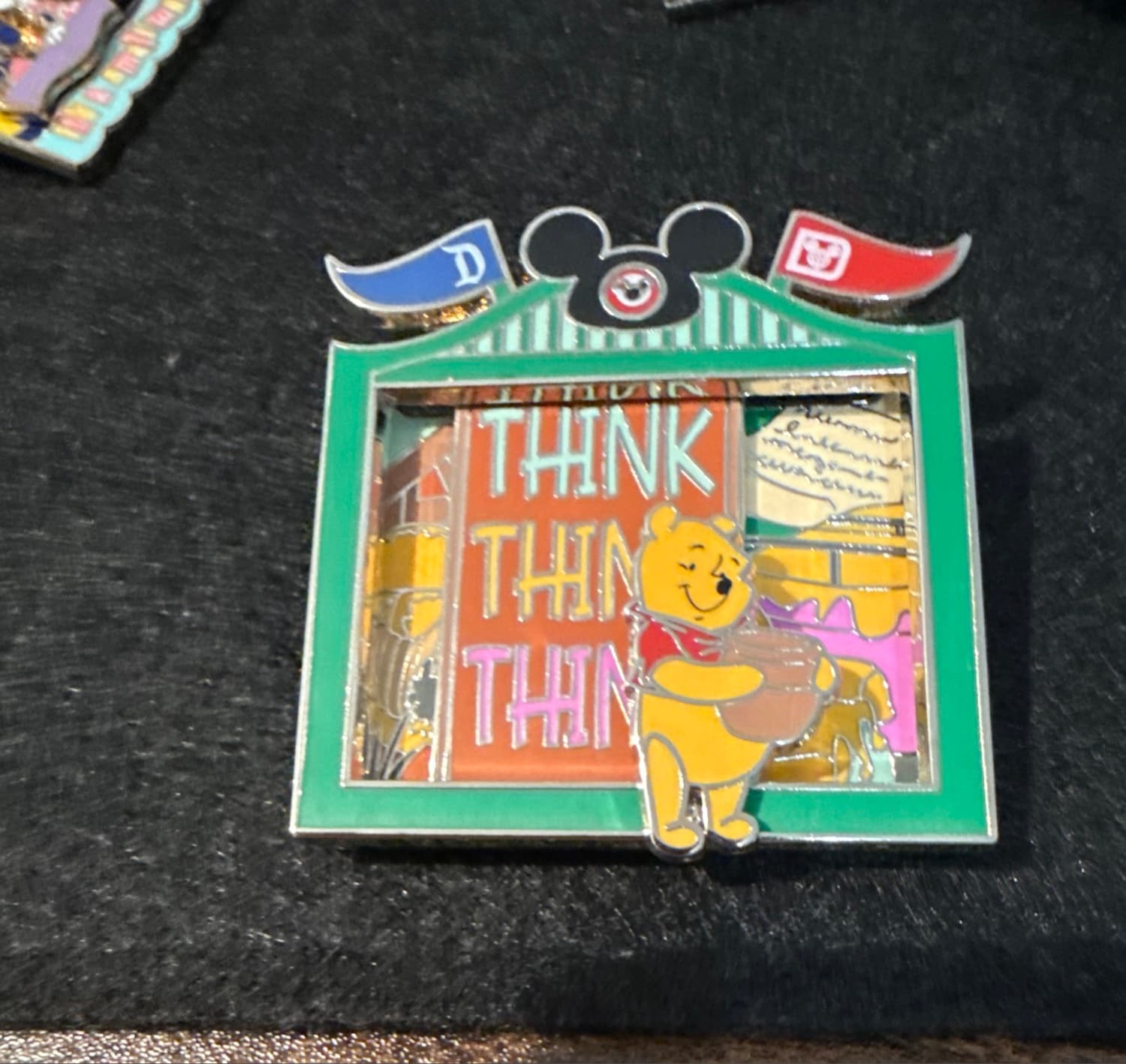 The Many Adventures of Winnie the Pooh Bicoastal Adventures Pin front