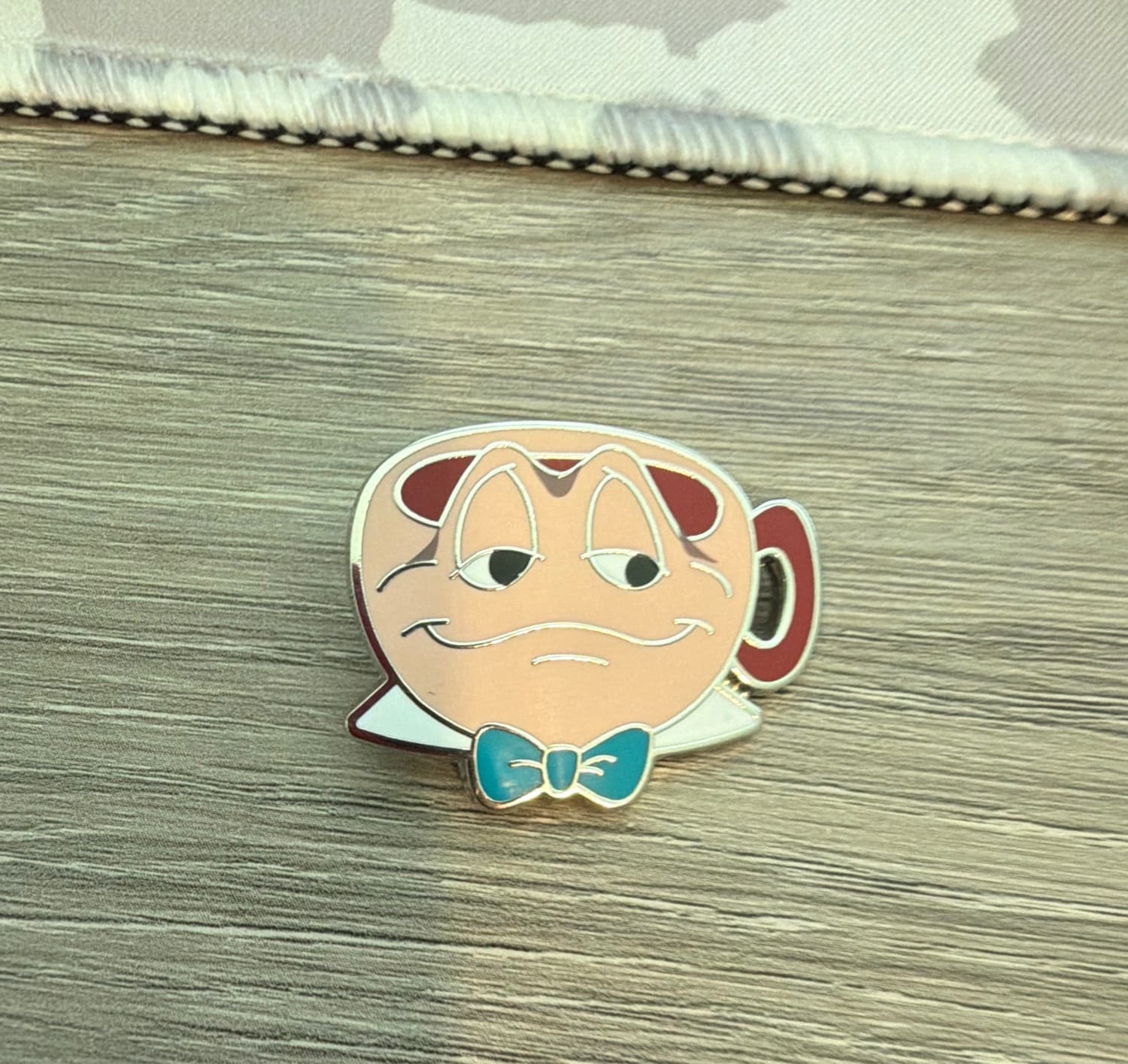 Mr. Toad Character Mug Pin front