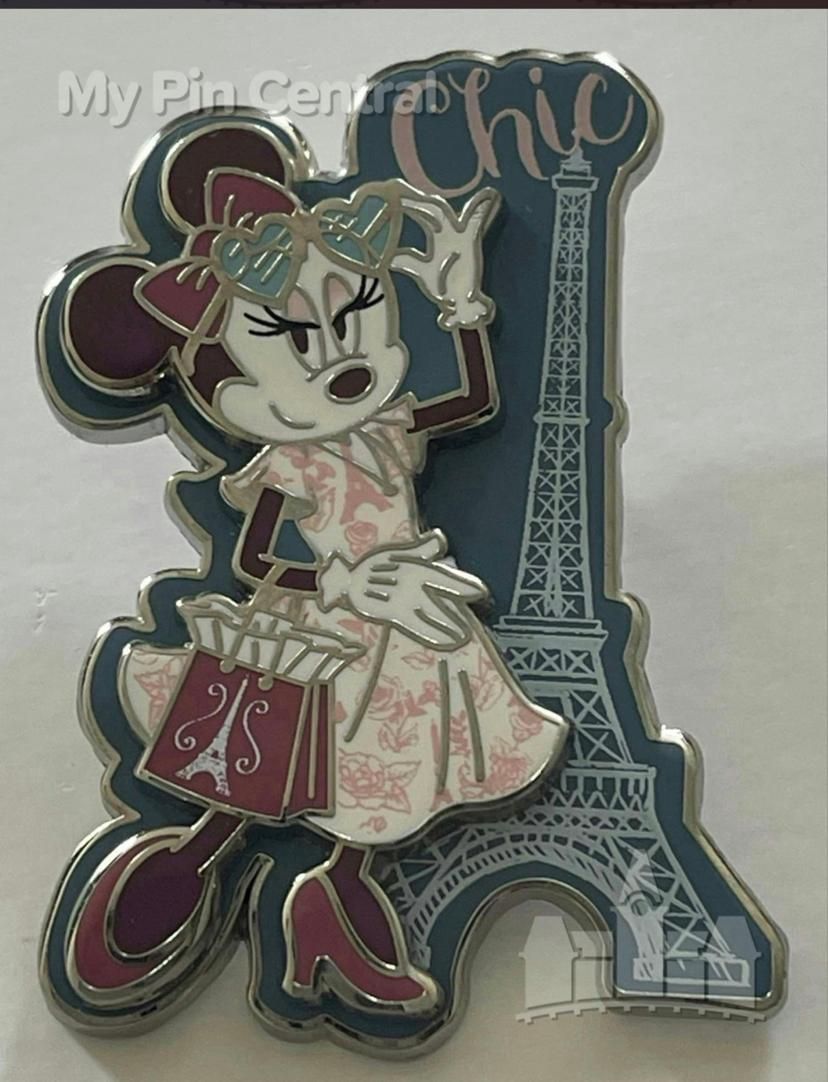 Minnie Mouse Chic Eiffel Tower - EPCOT World Showcase France front