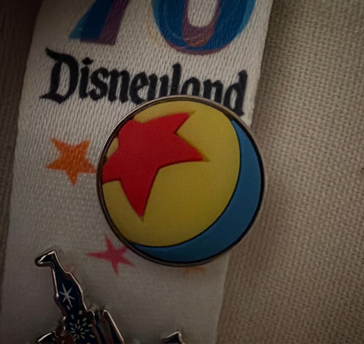 Pixar Lamp & Ball Pin front