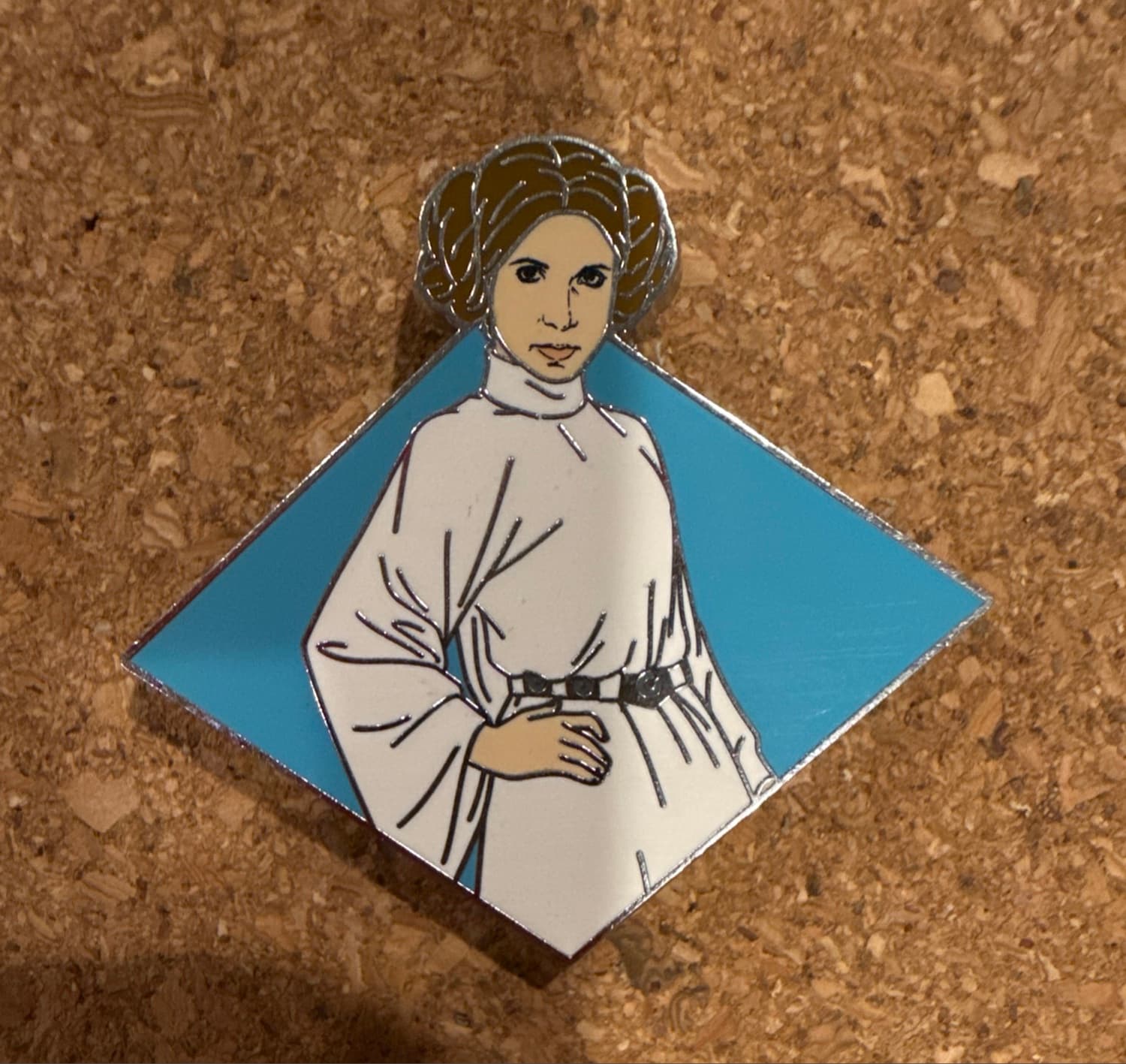 Disney Pin 2024 Star Wars New Hope Princess Leia front