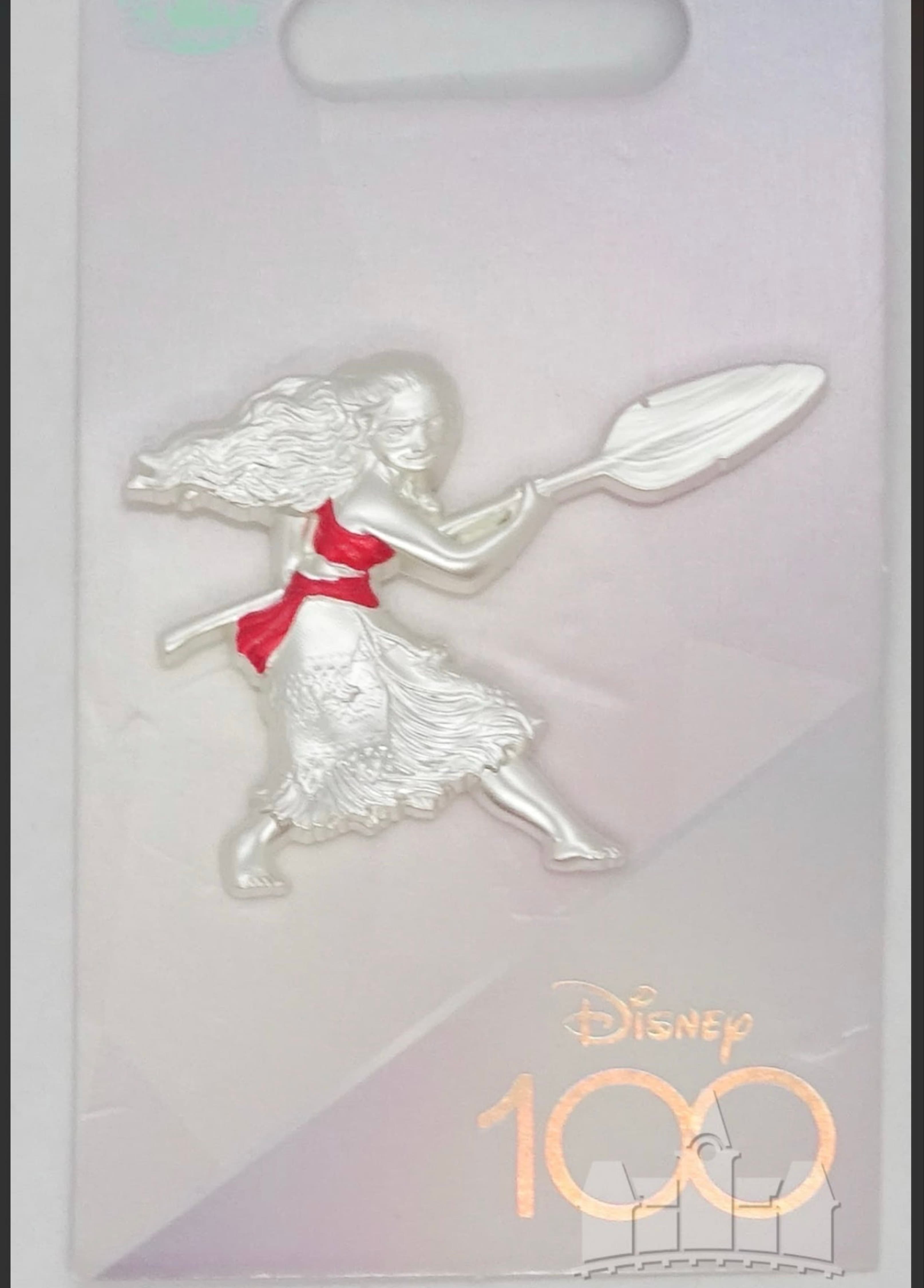 Moana - Disney 100 Platinum Characters Collection Pin front