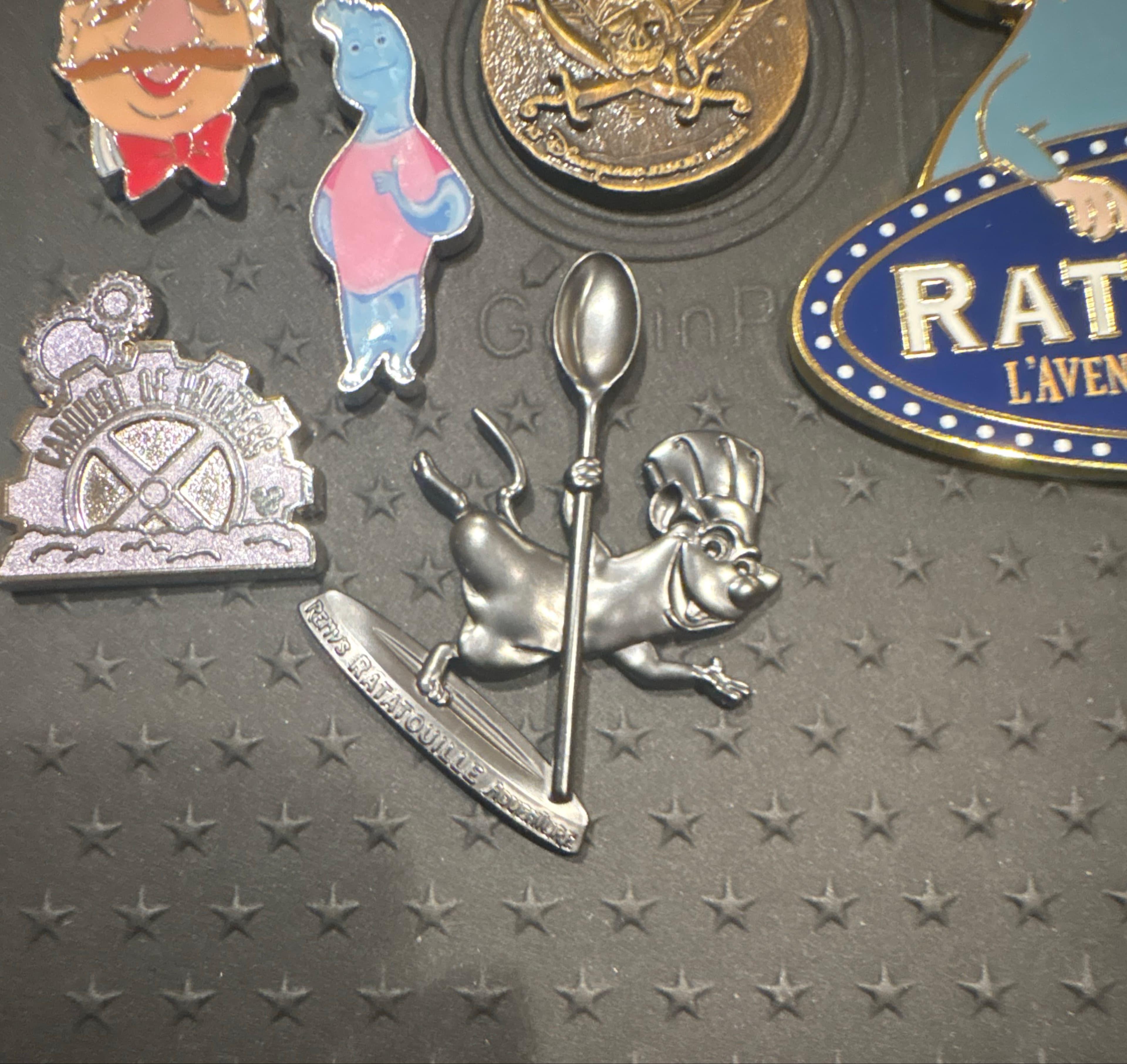 Remy Statue Pin - Remy's Ratatouille Adventure front