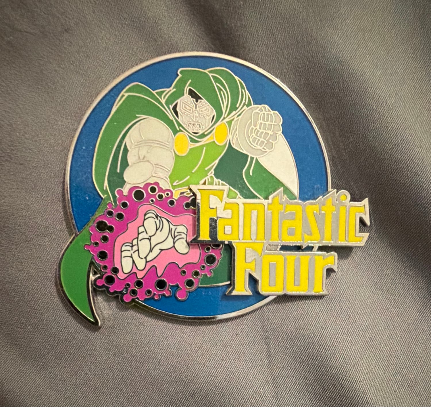 Doctor Doom - Fantastic Four: The Animated Series Pin front