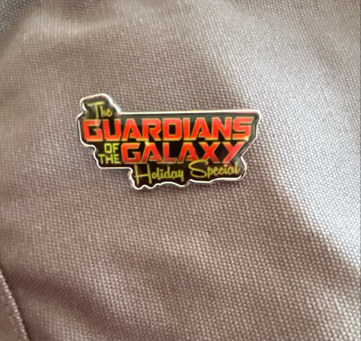 The Guardians of the Galaxy Holiday Special Pin front