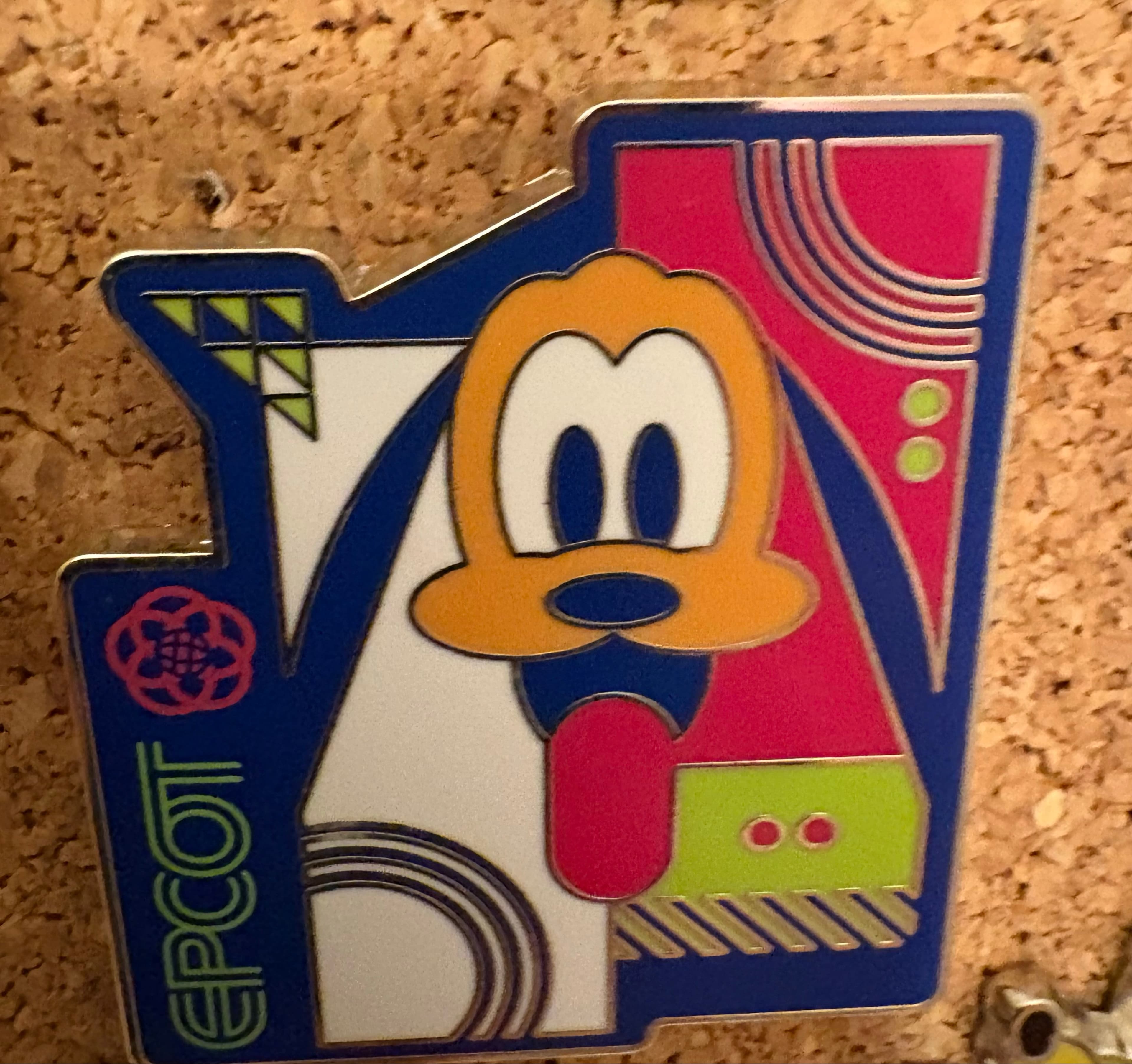 Pluto - EPCOT Rectangular Retro Mystery Collection front
