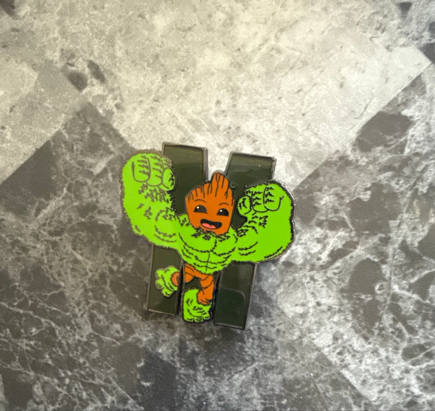 Groot as Hulk - M front