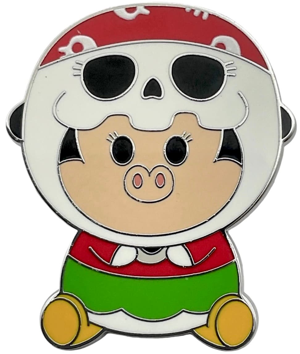 Clarabelle Cow with Skull Hat front