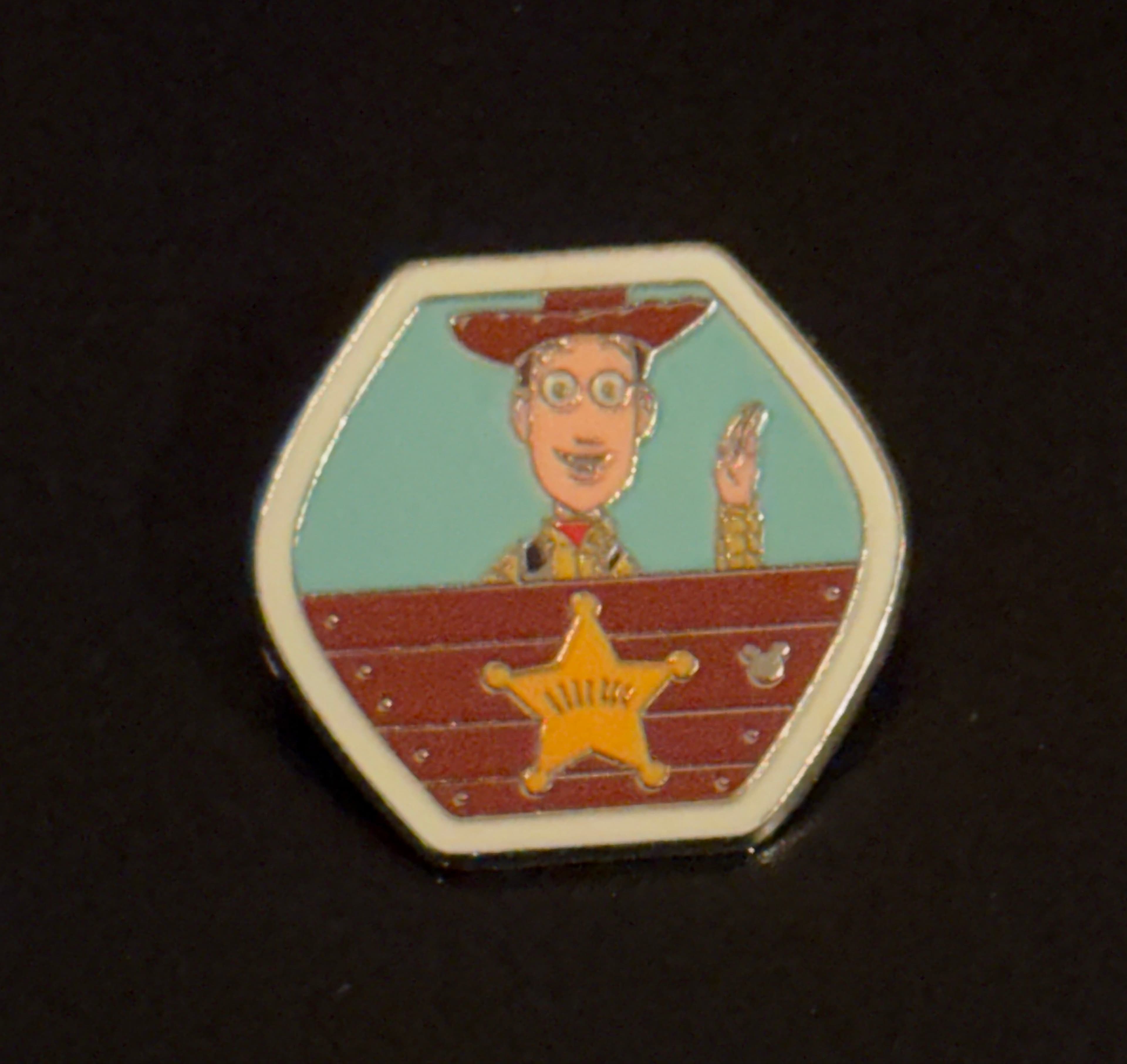 Woody - HKDL Pin Trading Fun Day 2015: Magical Ferris Wheel Hidden Mickey front