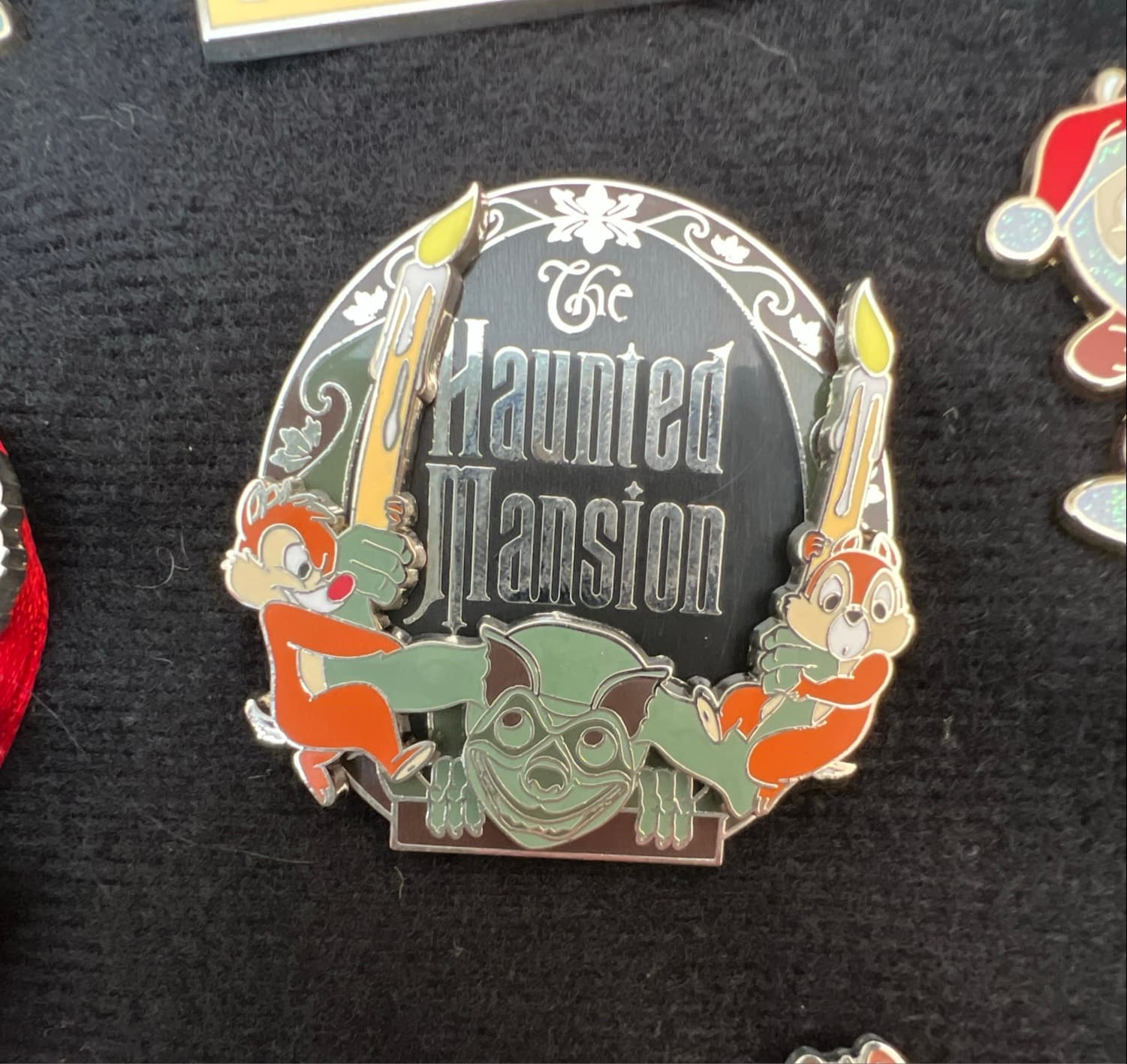 Haunted Mansion - Chip and Dale Gargoyle Slider front