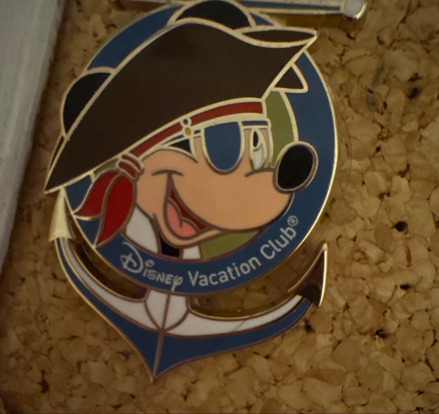 Disney Vacation Club - Pirate Mickey on Anchor front