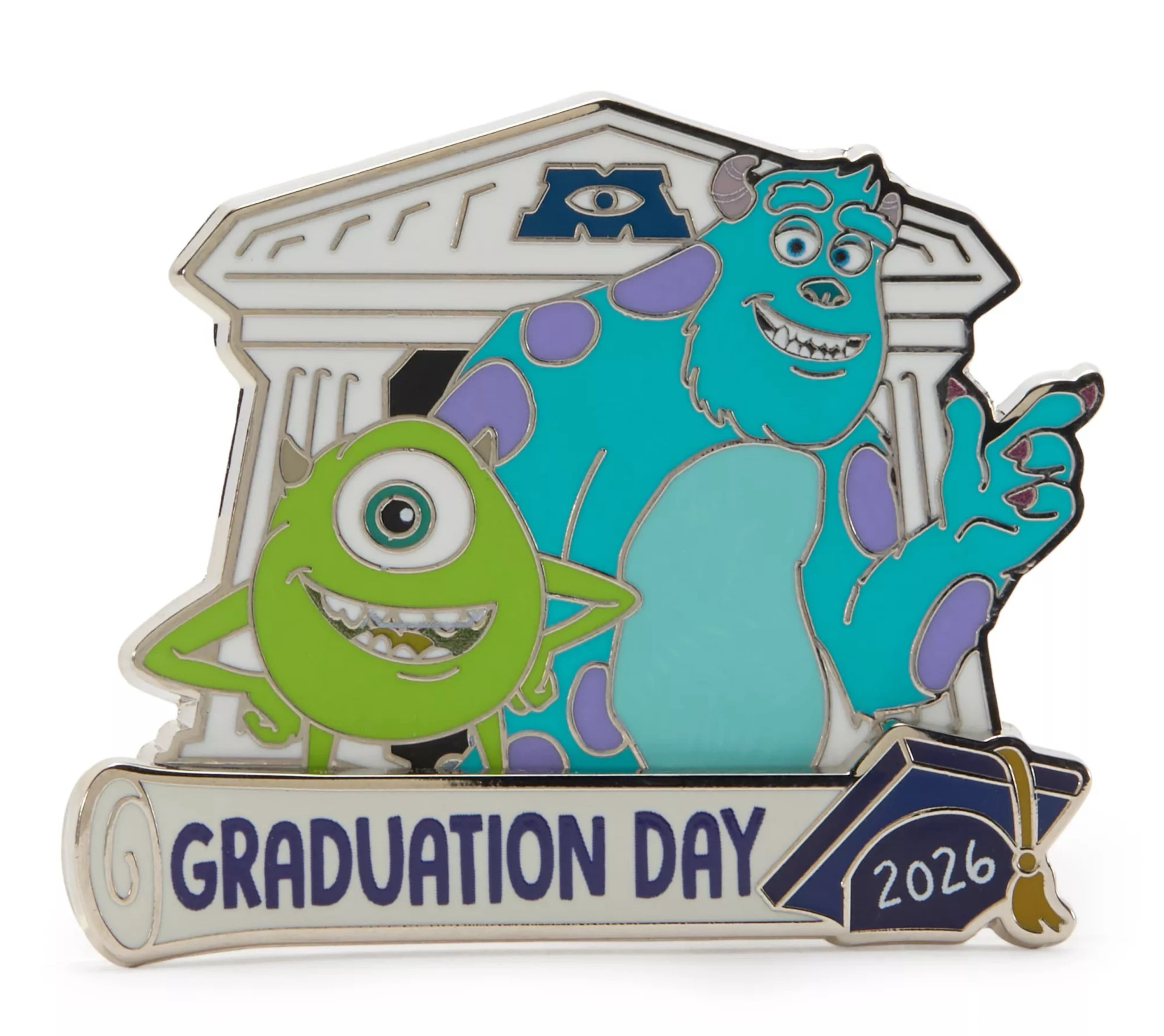 Monsters University Sulley and Mike Graduation Day 2026 front