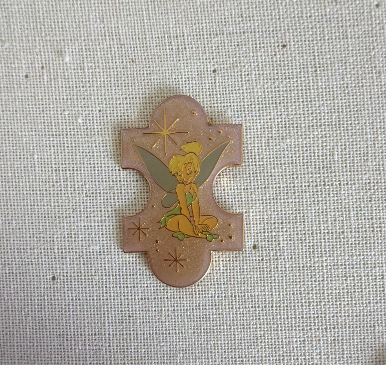 Glitter Character Puzzles - Just the Girls - Tinker Bell ONLY front
