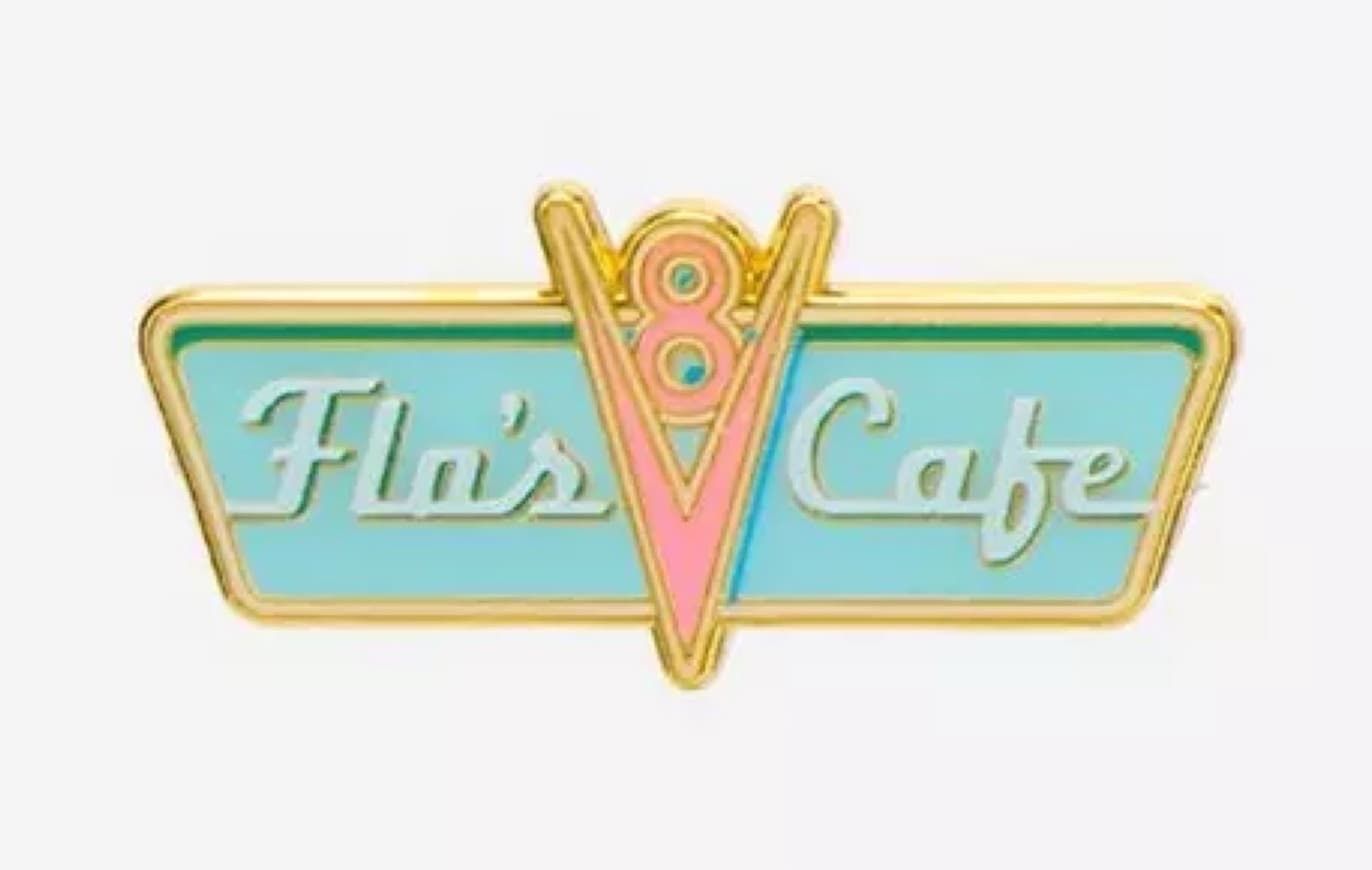 Flo's V8 Cafe Sign front
