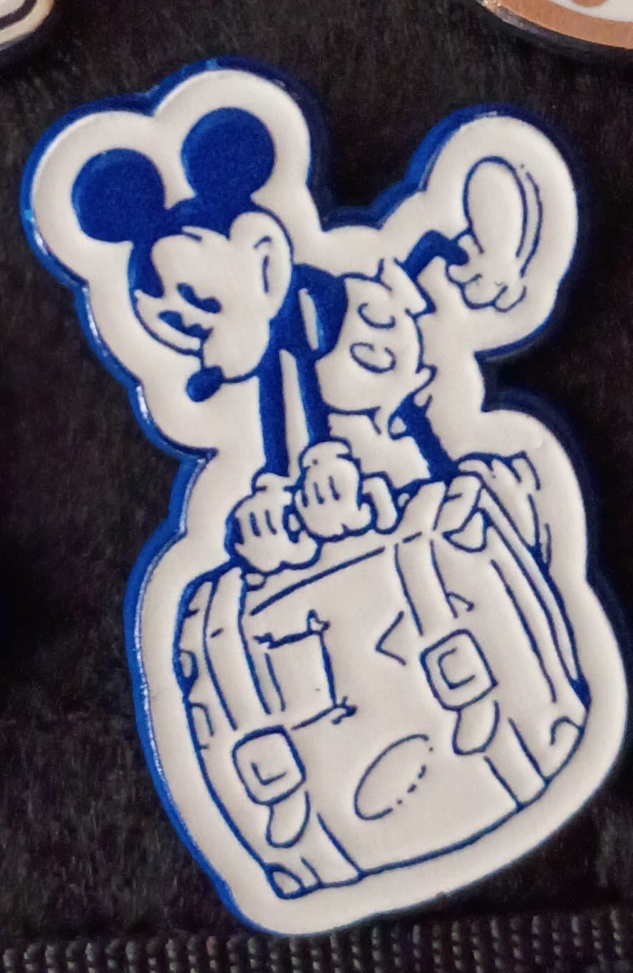 Mickey Pulling Luggage front