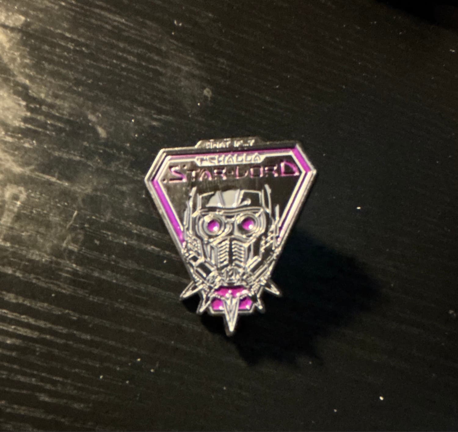 Marvel What If...? T'Challa Star-Lord Pin front