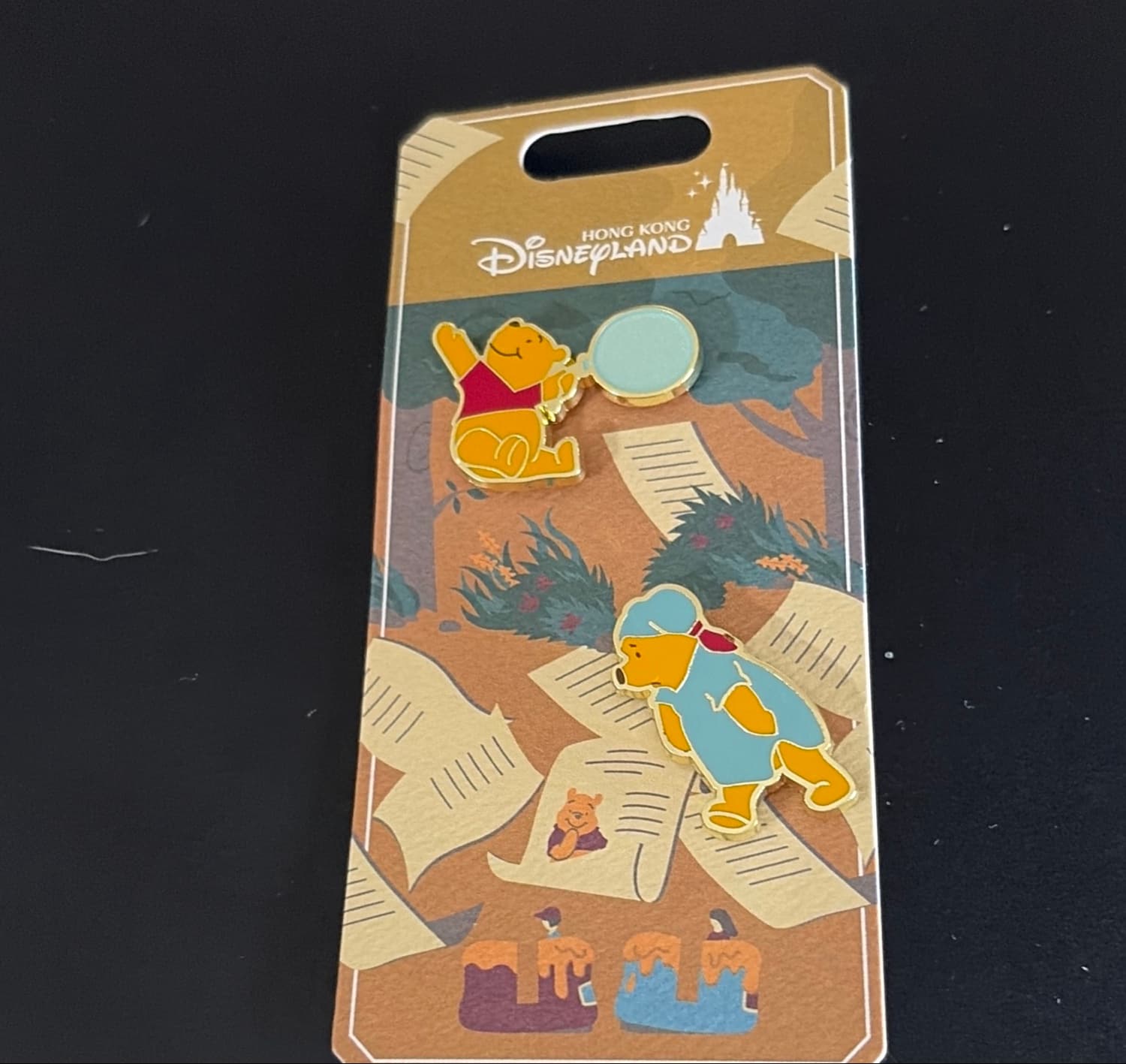 Winnie the Pooh - The Many Adventures of Winnie the Pooh 2-Pin Set front