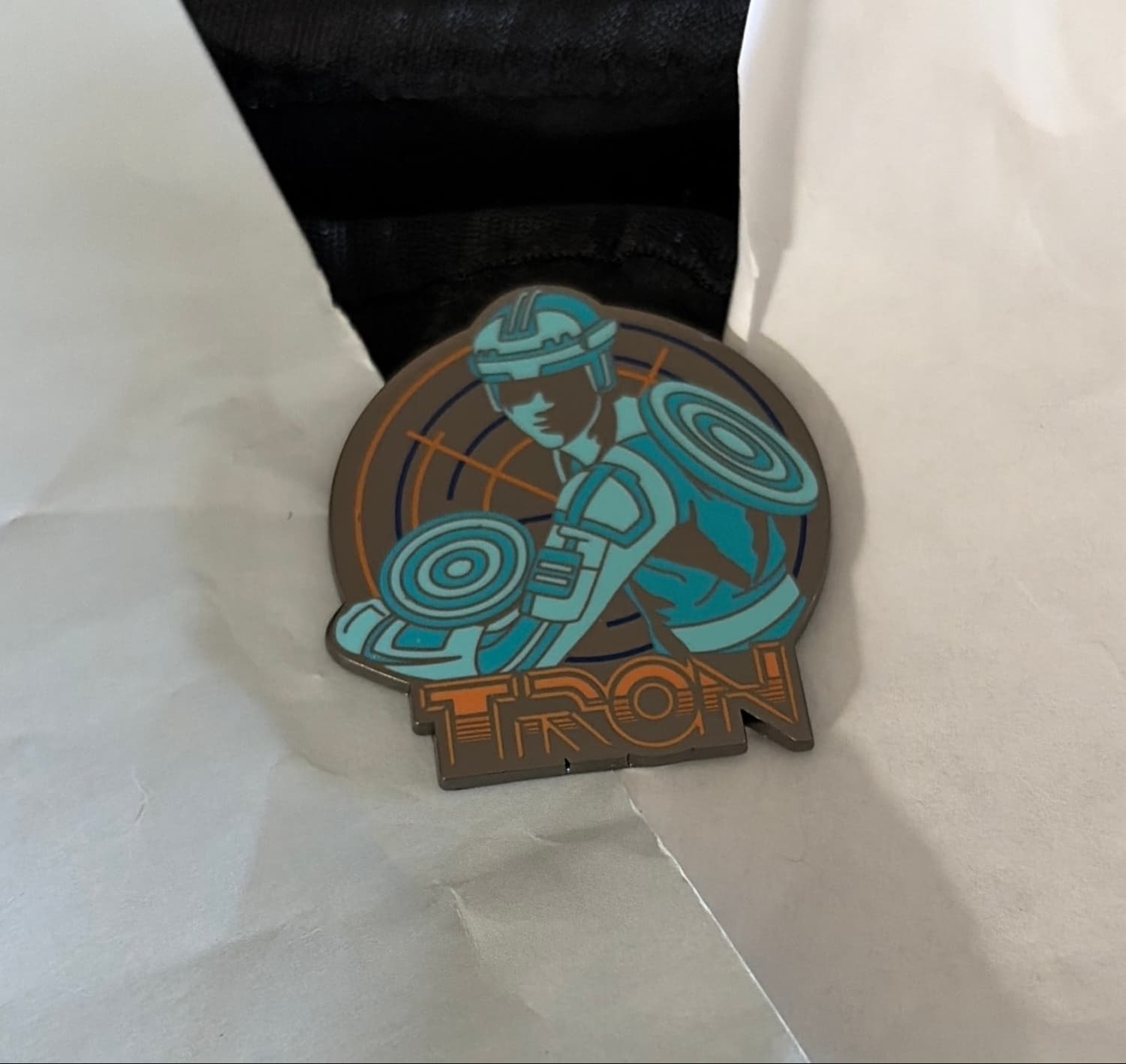 Kevin Flynn with Identity Discs - TRON front
